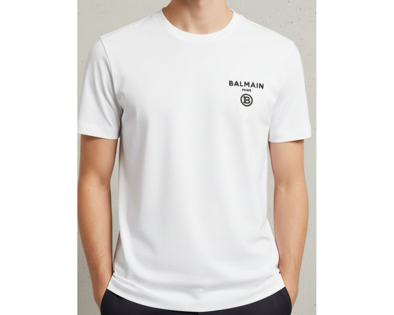 Camiseta Balmain - Branca 