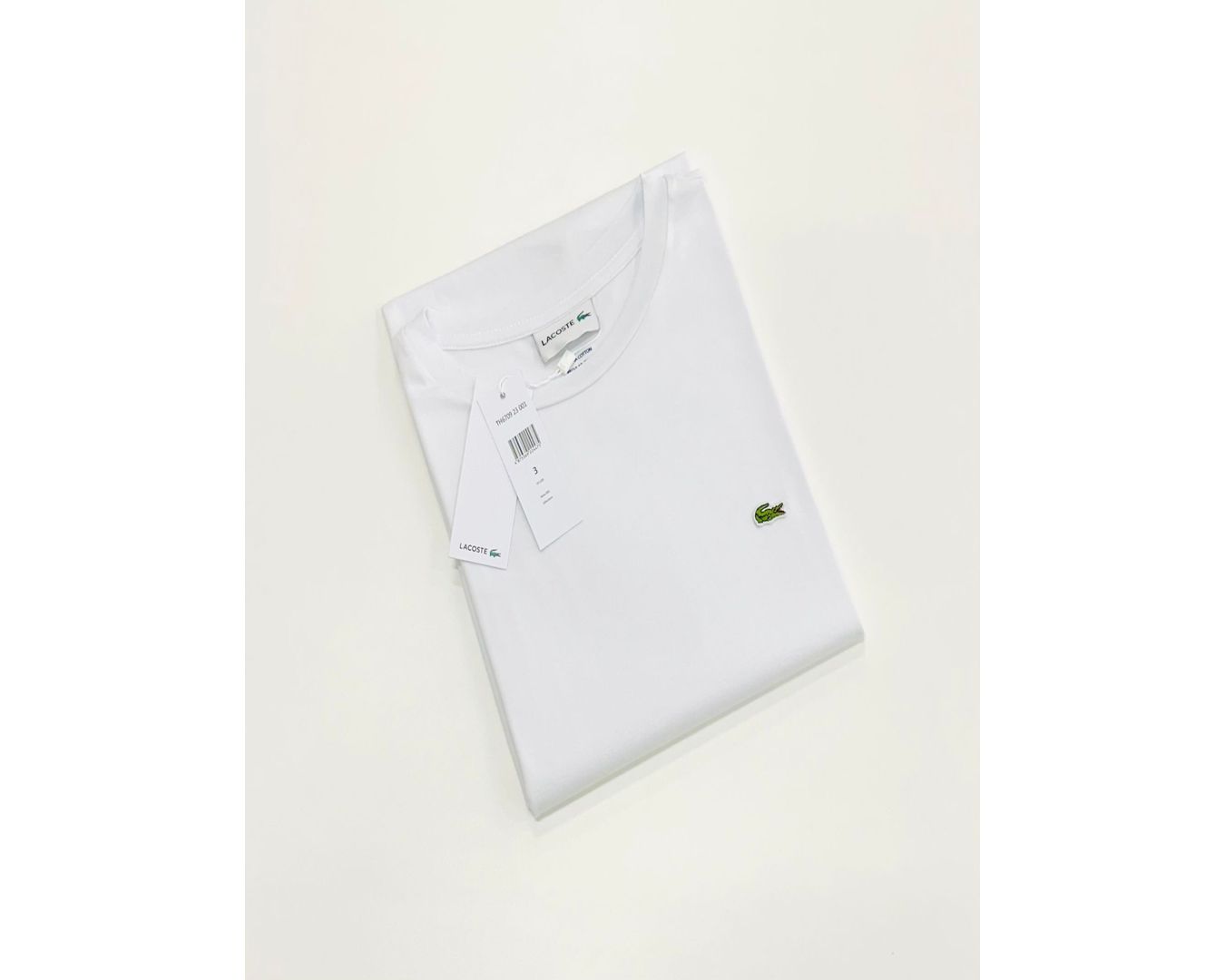 BÁSICA LACOSTE - BRANCO