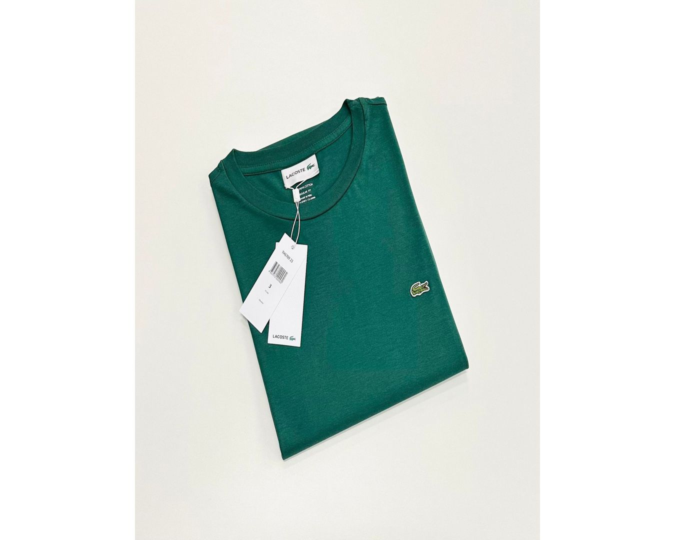 BÁSICA LACOSTE - Verde musgo