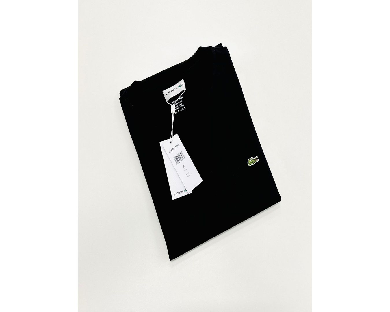 BÁSICA LACOSTE - PRETO