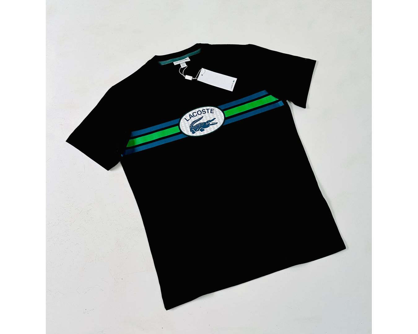 CAMISETA LACOSTE PRETO