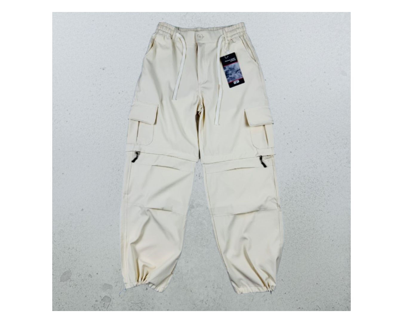 CALÇA CARGO JOGGER IMPORTADA - BEGE