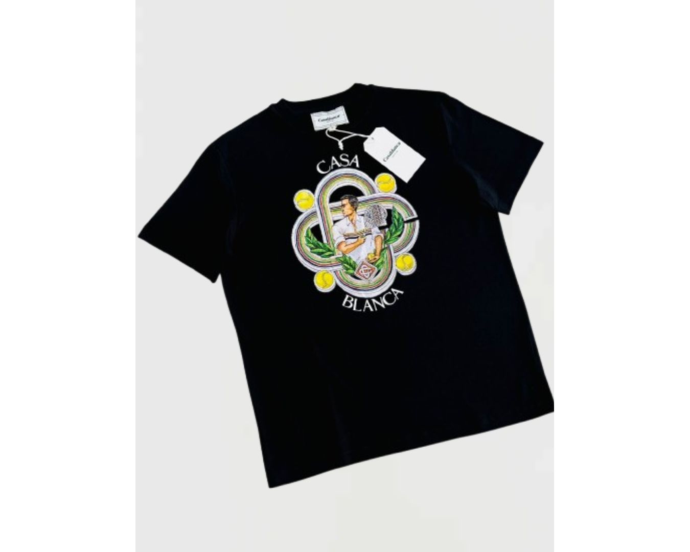 Camiseta Casa Blanca - Preta - Chinesa 