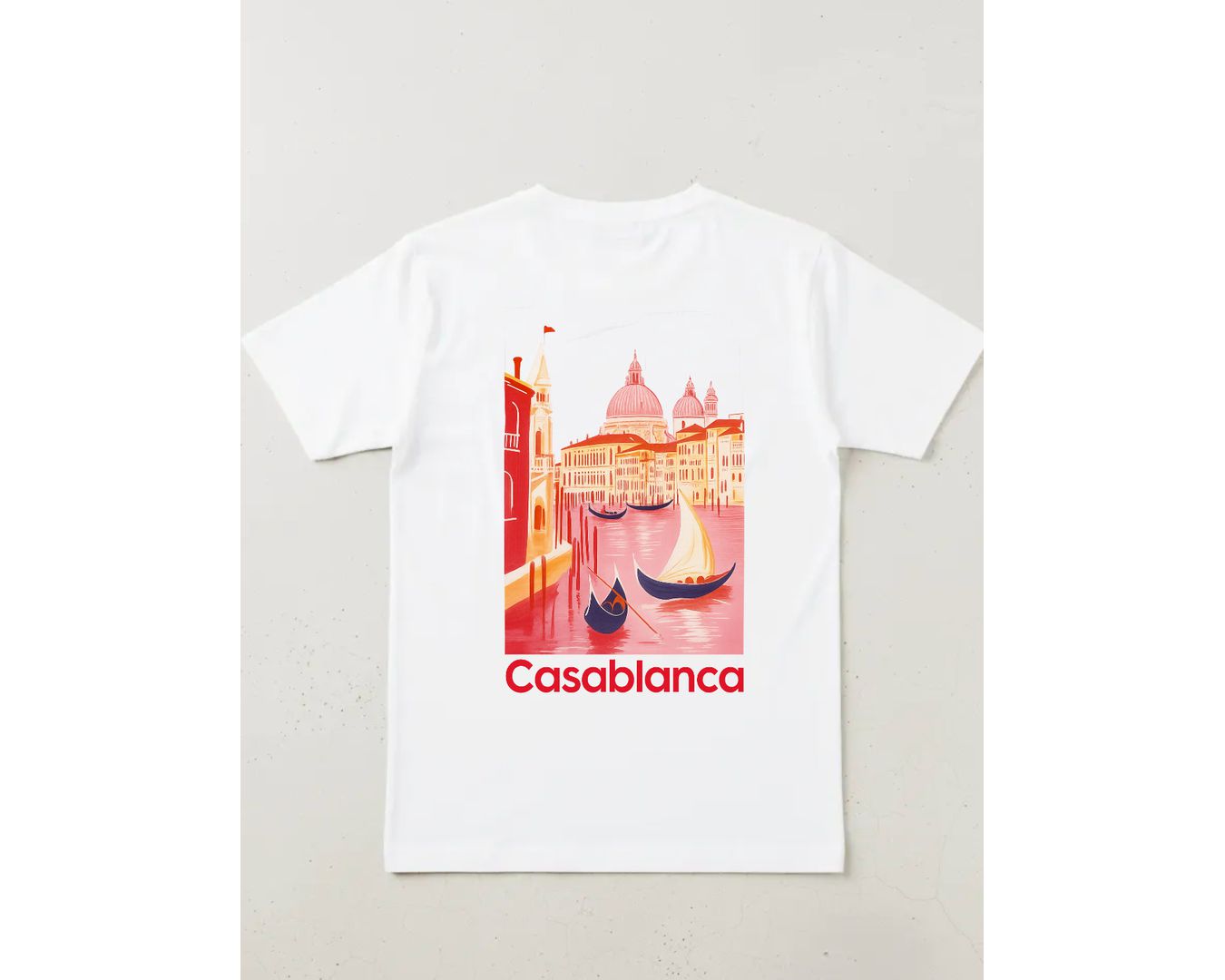 Camiseta Casa Blanca - Branca - Chinesa 