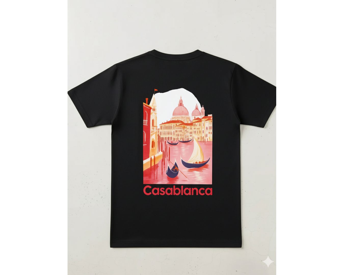 Camiseta Casa Blanca - Preta - Chinesa