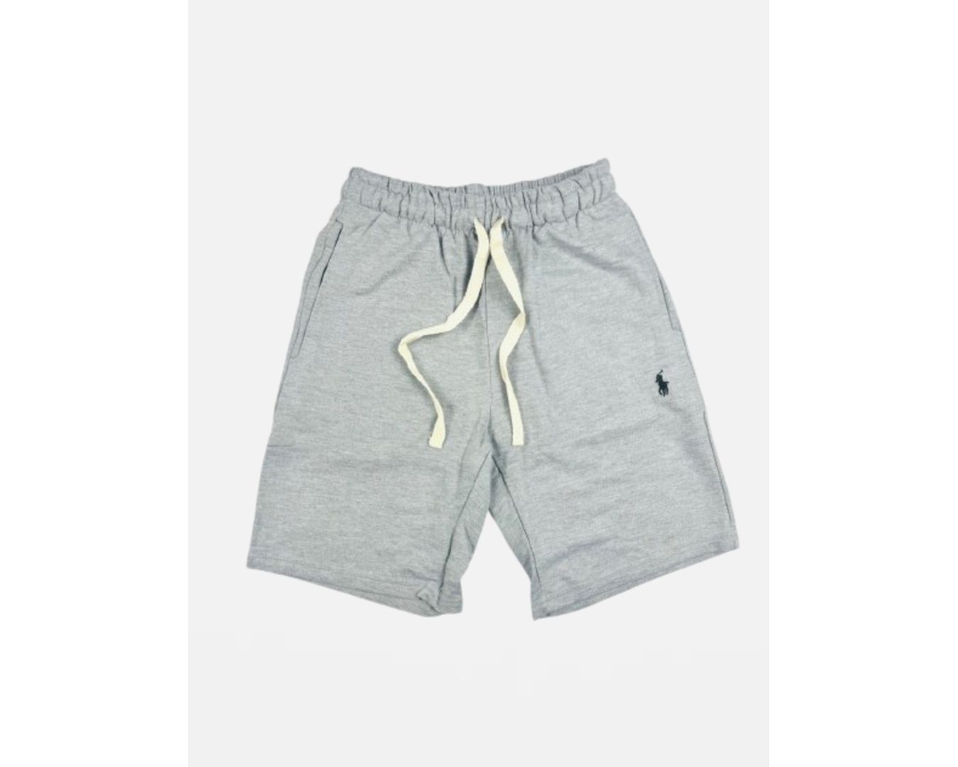 SHORT RALPH LAUREN MOLETOM - CINZA