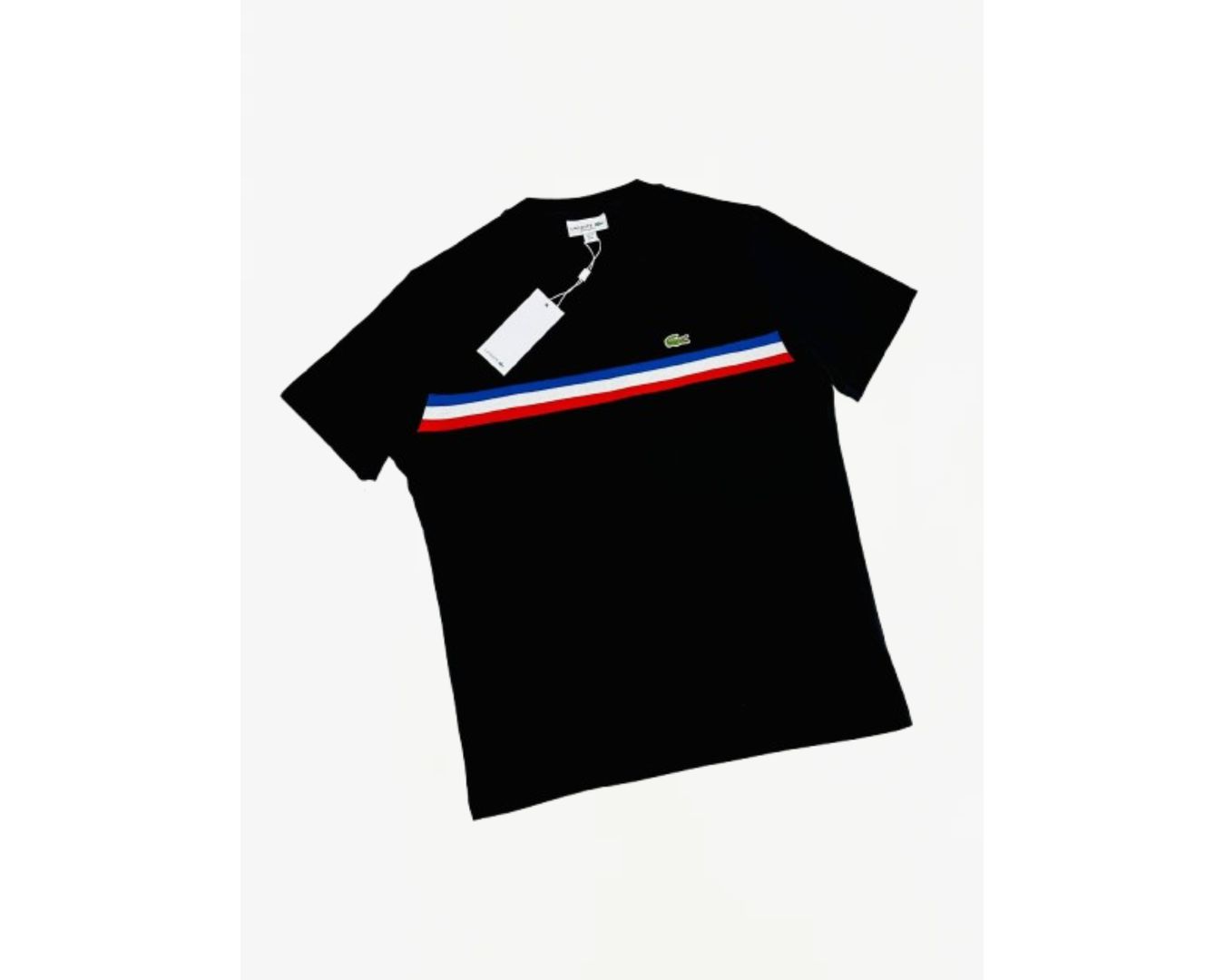 CAMISETA LACOSTE - PRETA