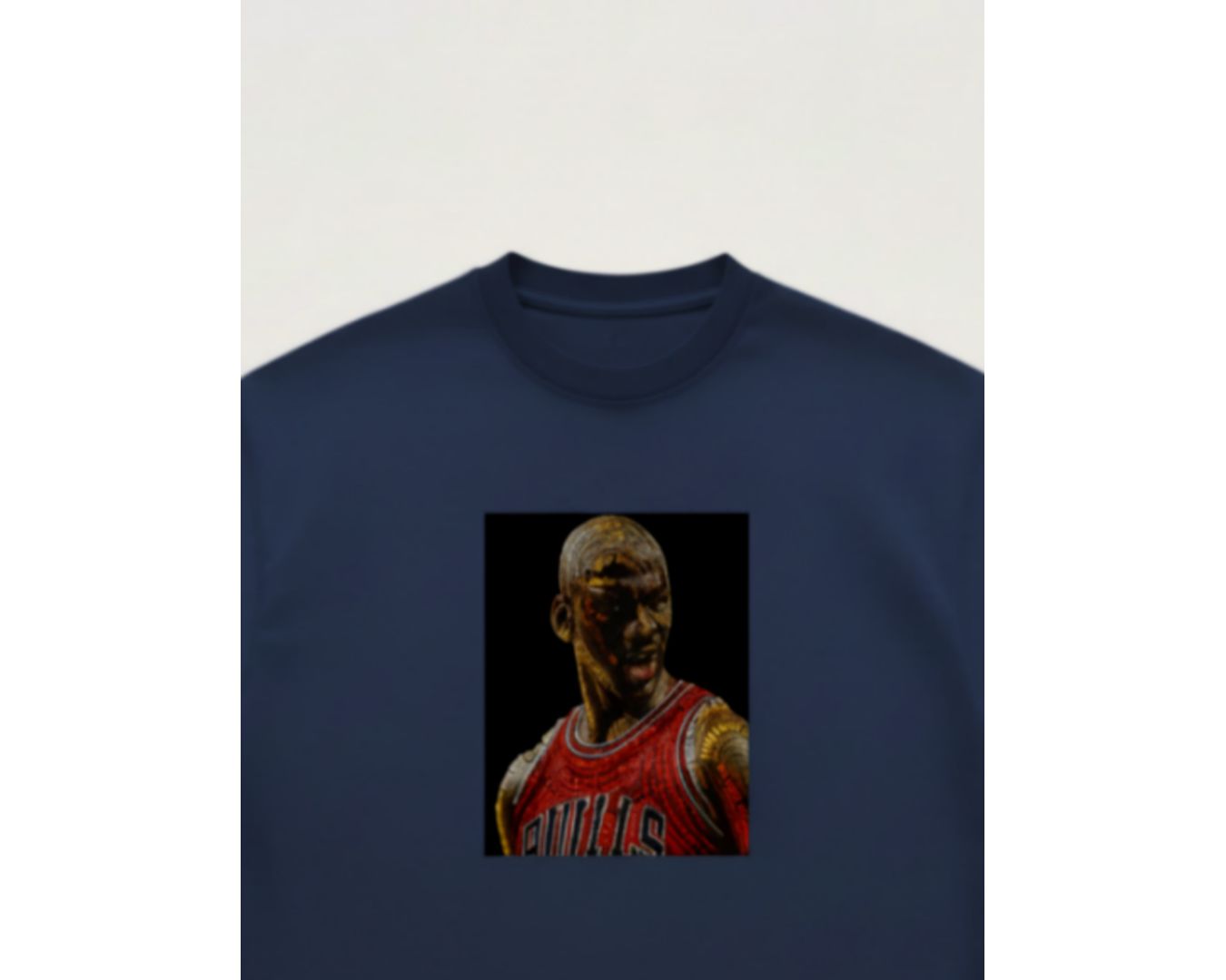 Camiseta Oversized Jordan - Marinho - Malhão