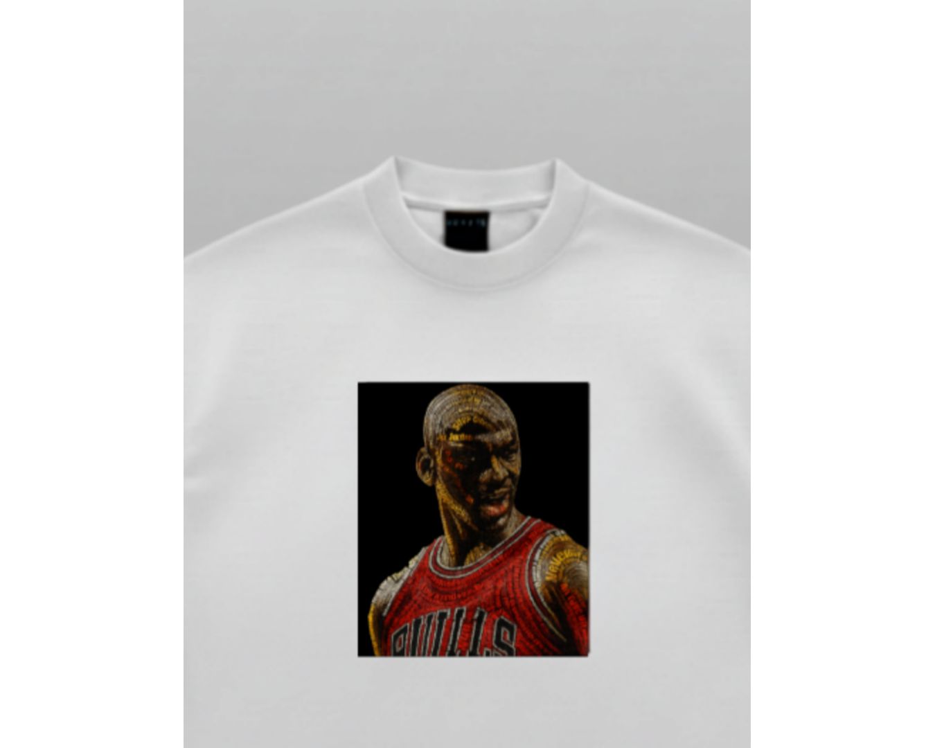 Camiseta Oversized Jordan - Branca - Malhão