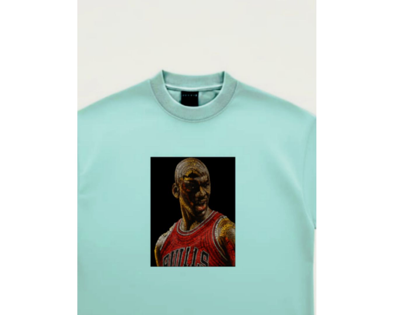 Camiseta Oversized Jordan - Azul Claro - Malhão