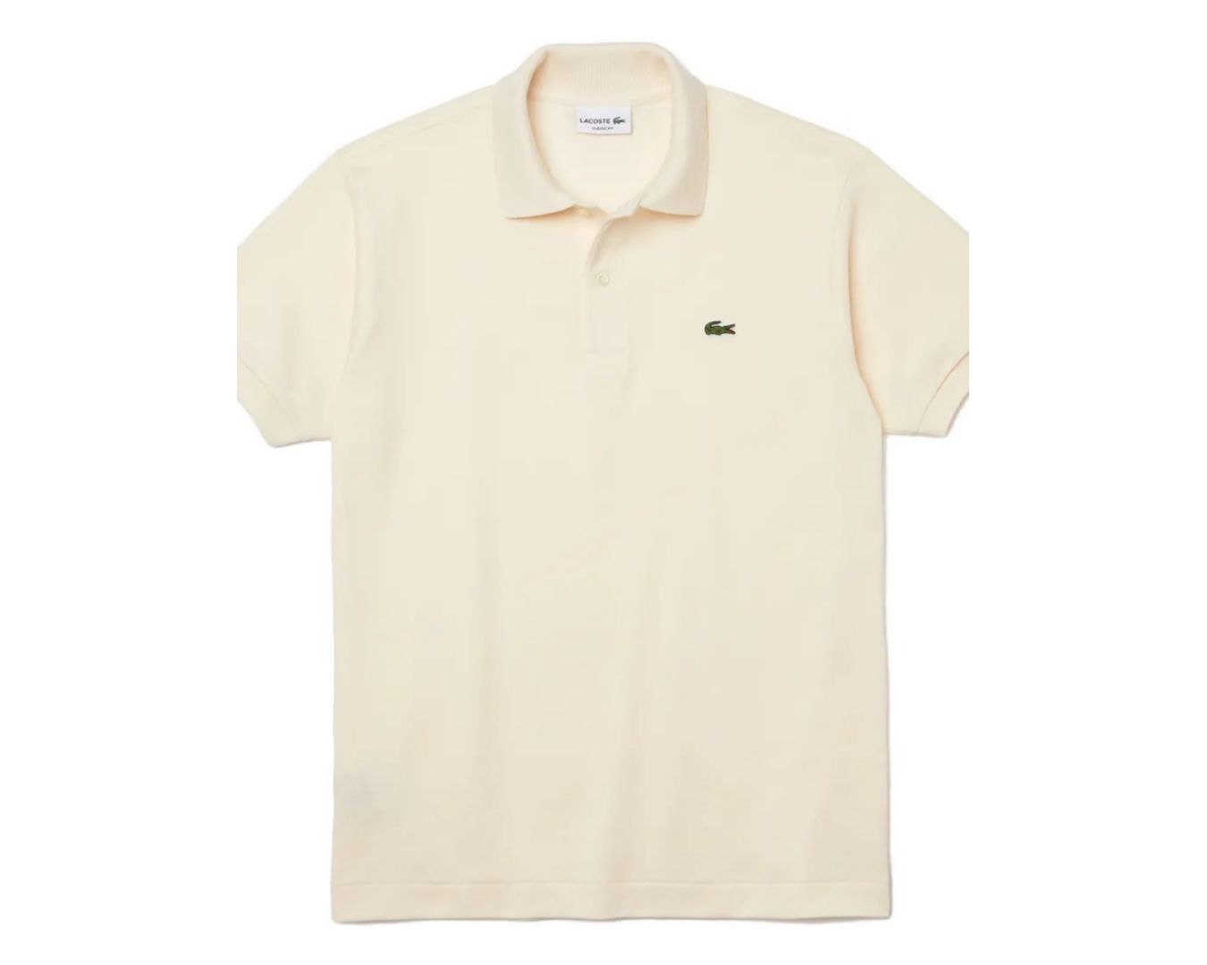 Gola Polo Lacoste Original Importada - OFF WHITE