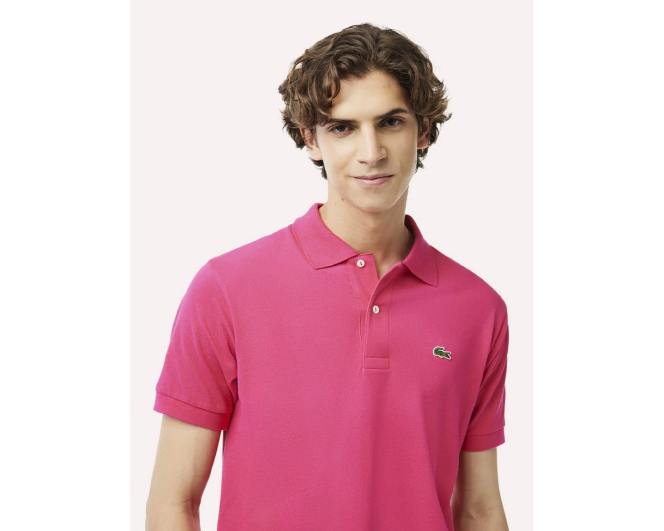 Gola Polo Lacoste Original Importada - Pink