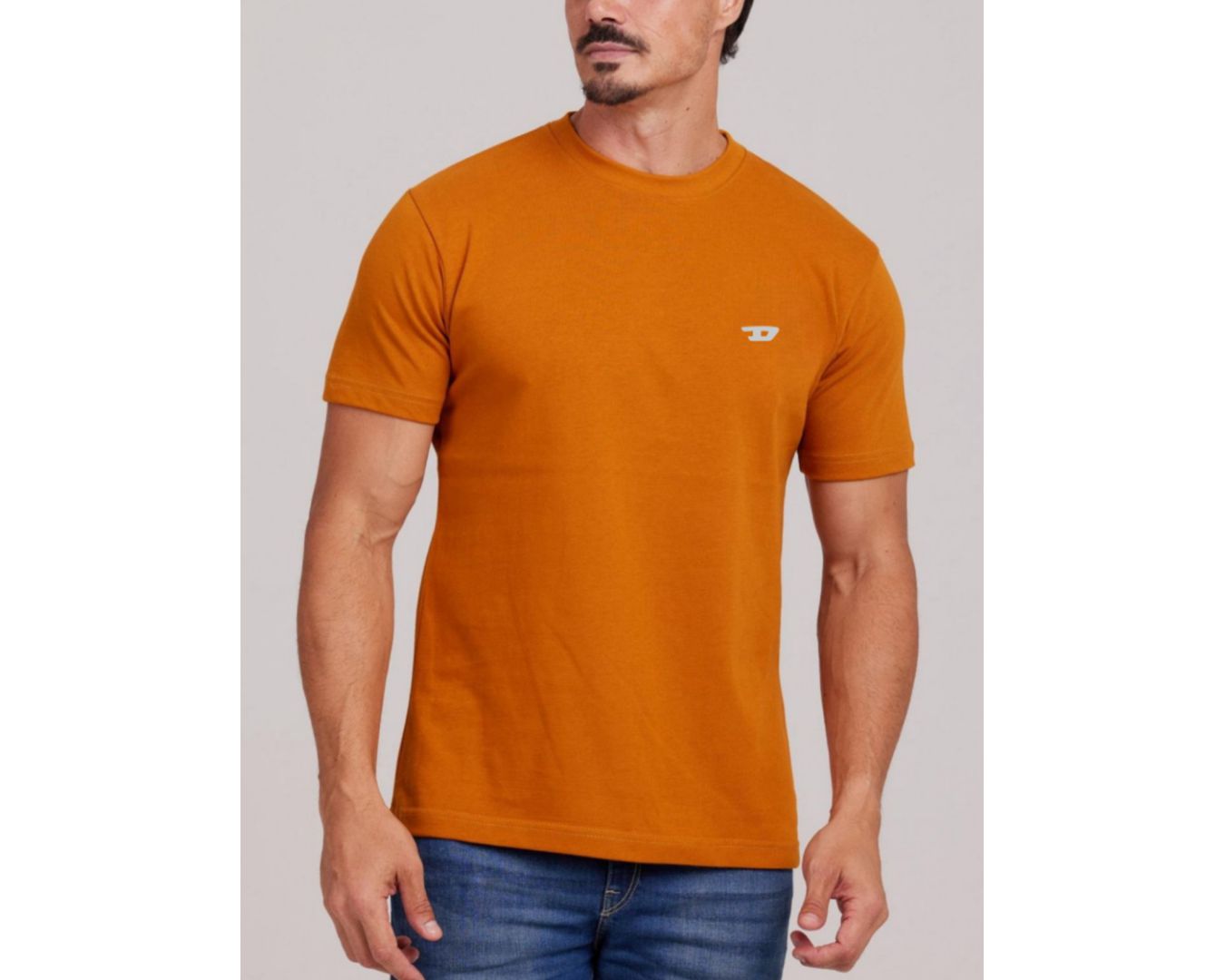 CAMISETA DIESEL CARAMELO 