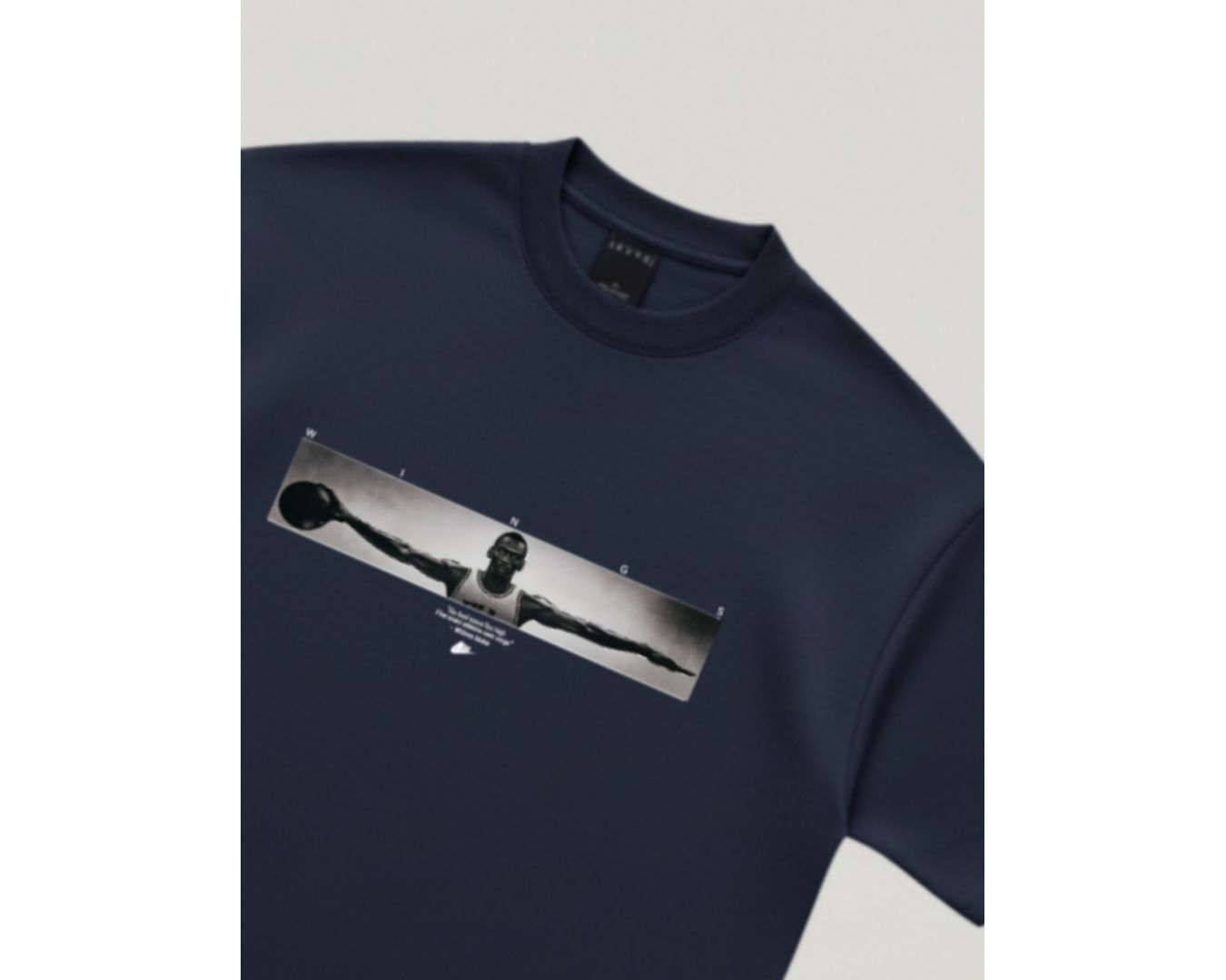 Camiseta Oversize Jordan - Marinho - Malhão