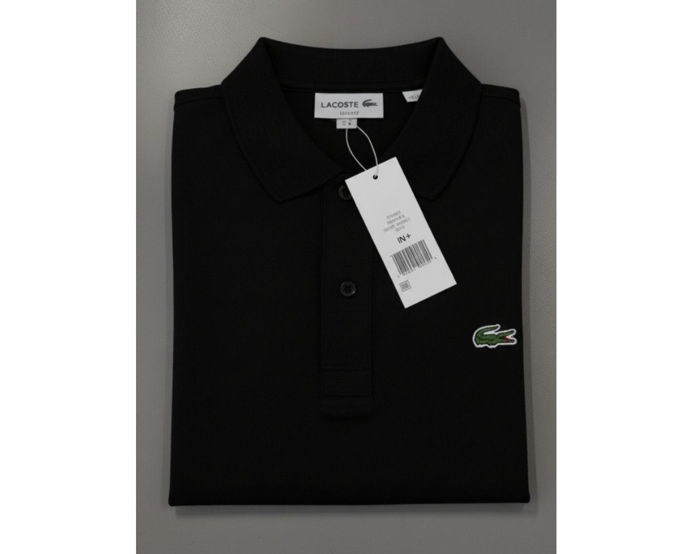 Gola Polo Lacoste Importada - Importada Preta