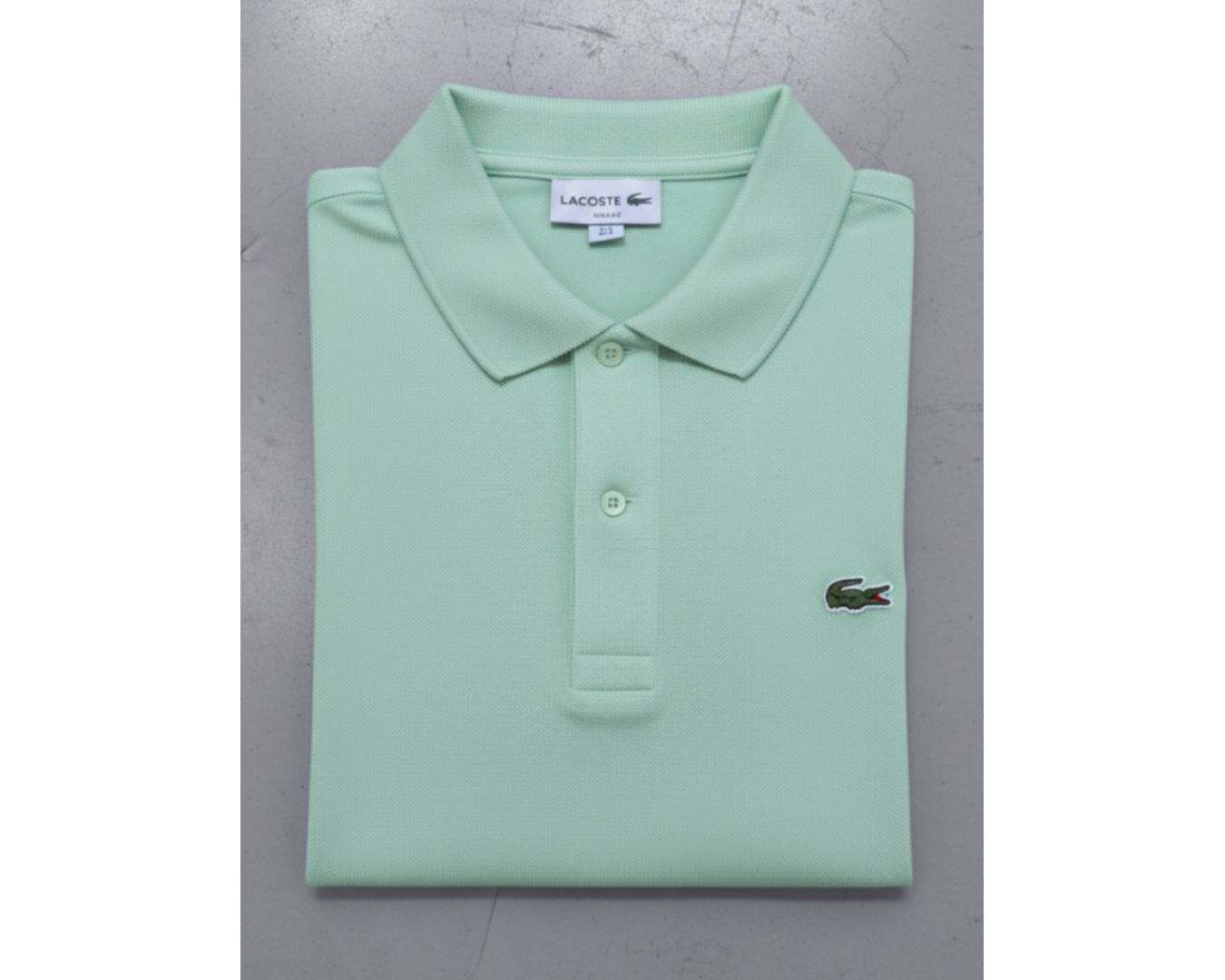 Gola Polo Lacoste Importada - Verde Água 