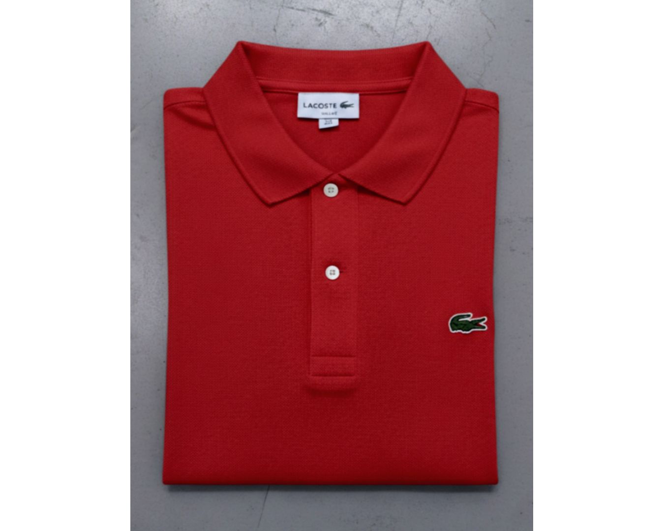 Gola Polo Lacoste Importada - Vermelho Intenso