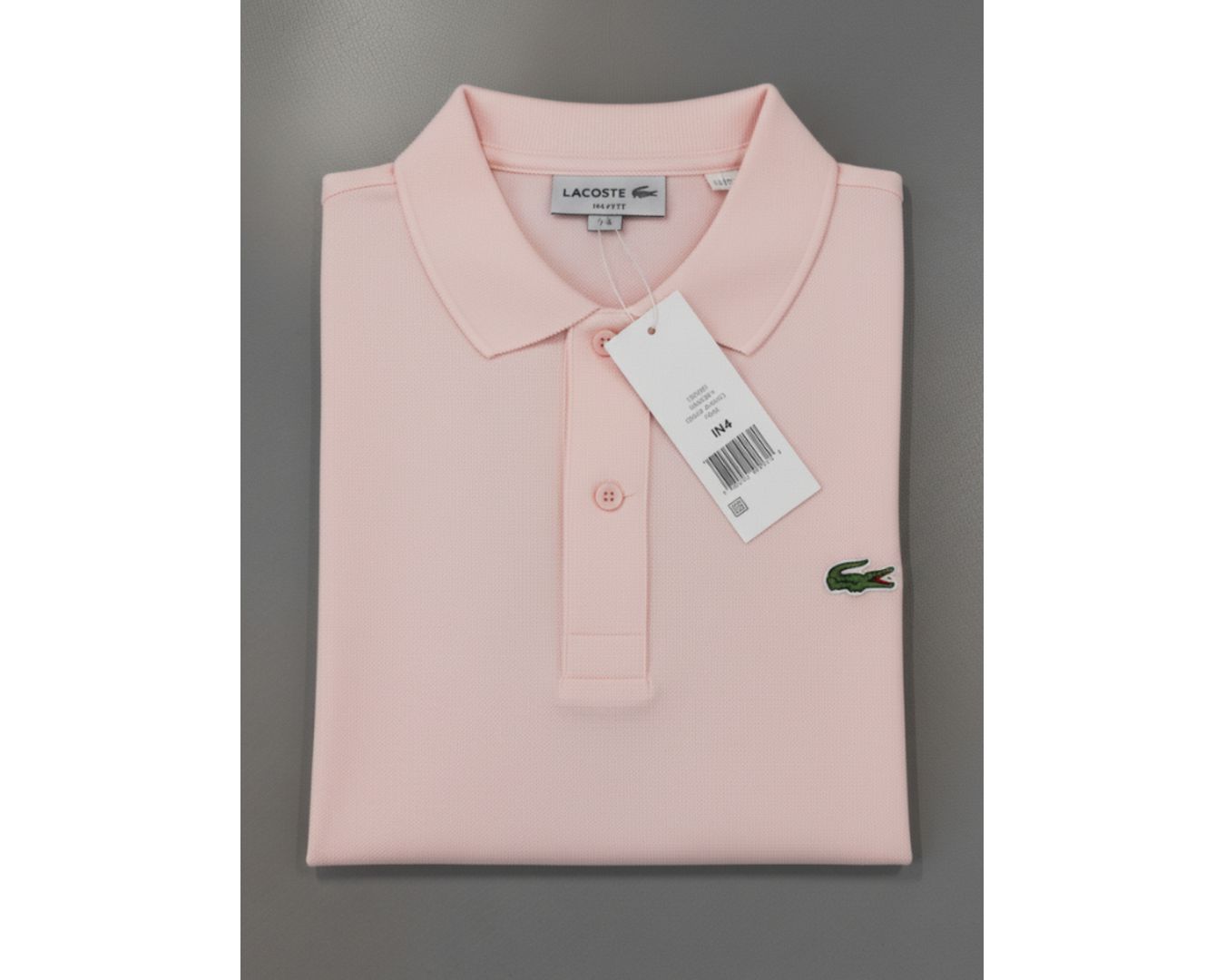 Gola Polo Lacoste Importada - Rosa Bebê 