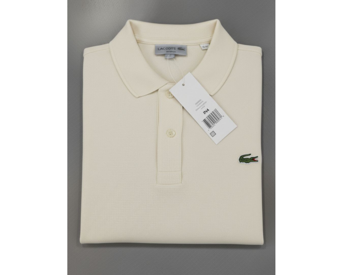 Gola Polo Lacoste Importada - Off White 