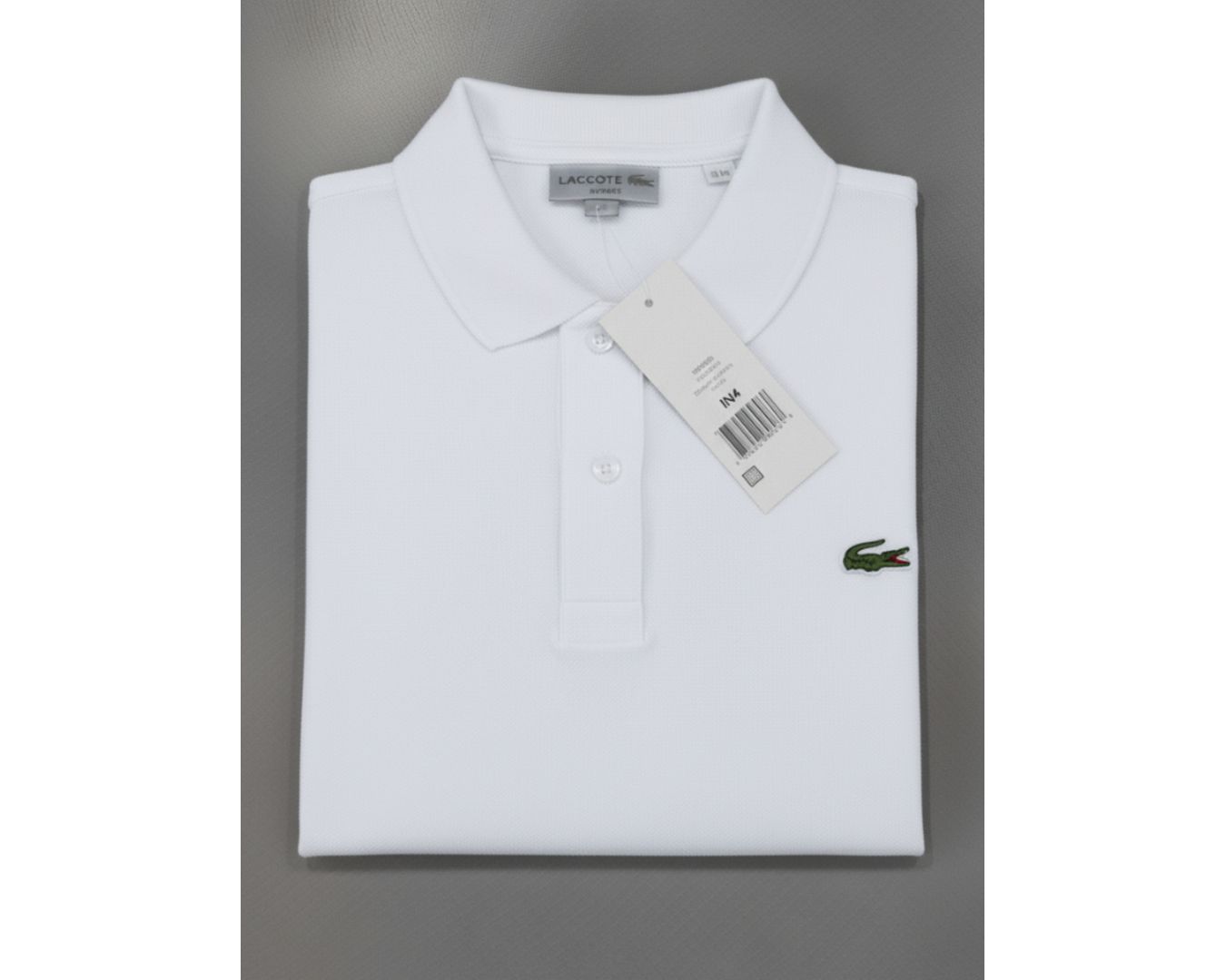 Gola Polo Lacoste Importada - Branca