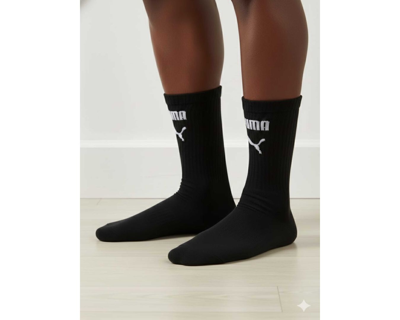 MEIA PUMA CANO LONGO - PRETO