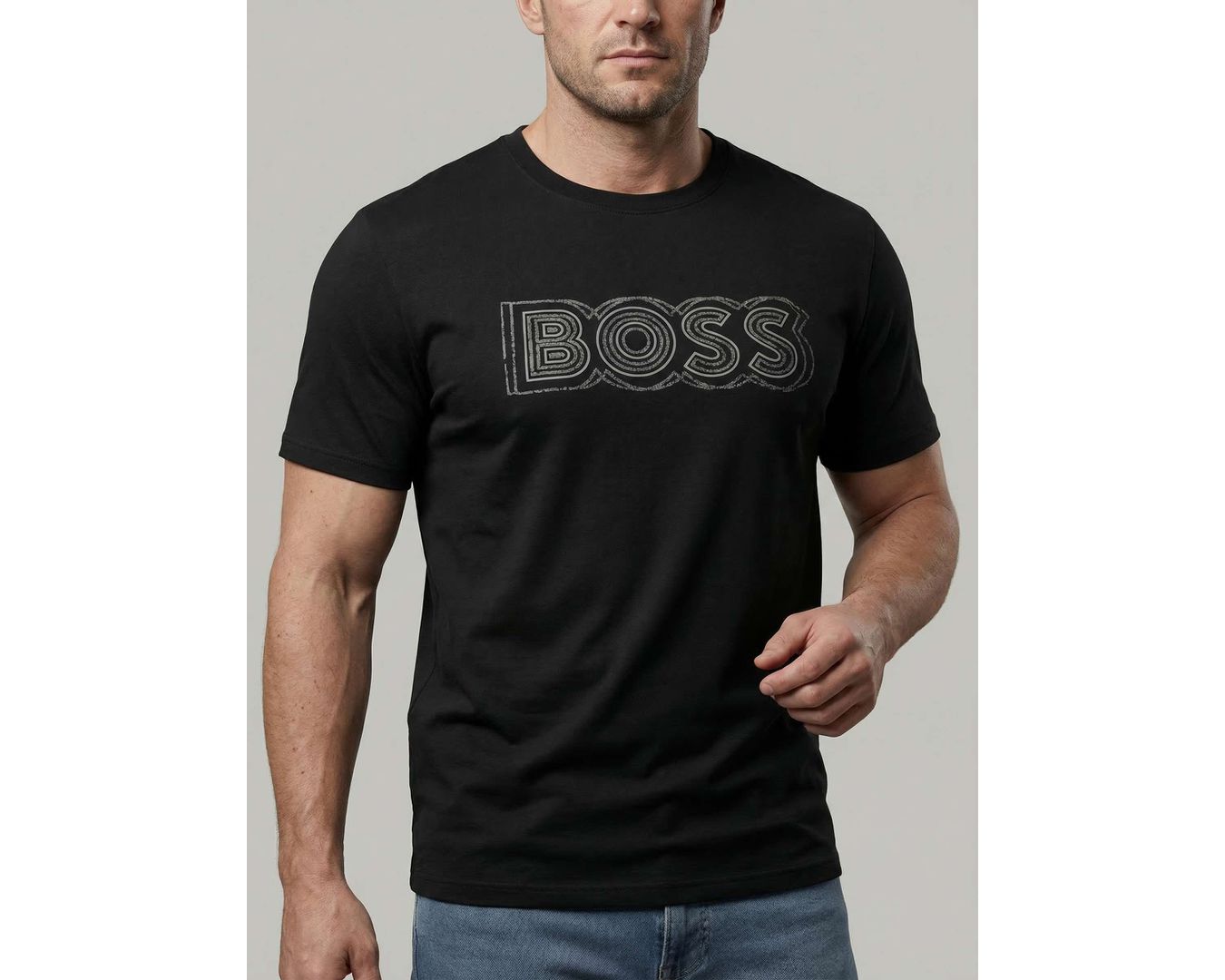 CAMISETA HUGO BOSS - PRETO