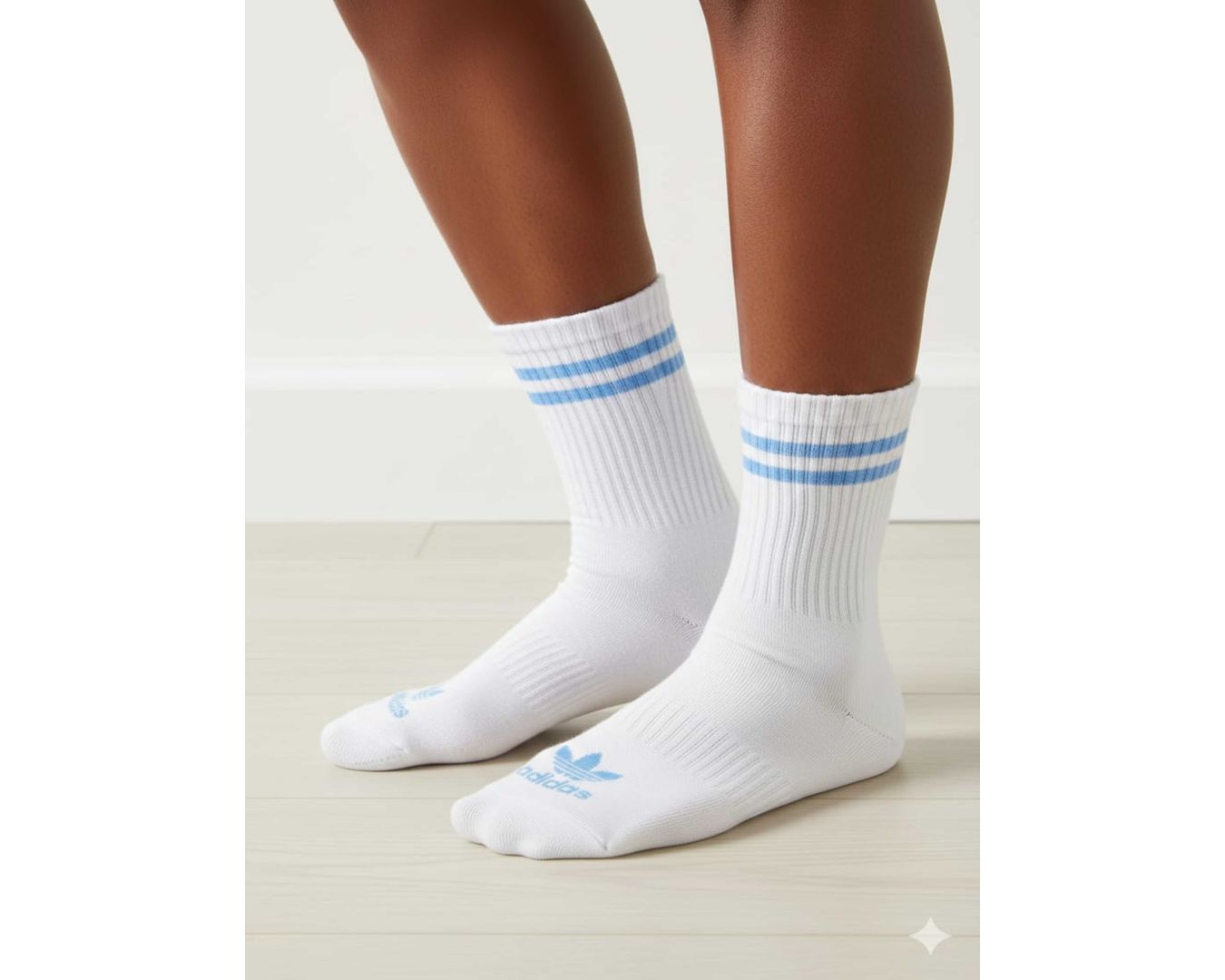 MEIA ADIDAS CANO LONGO - BRANCO