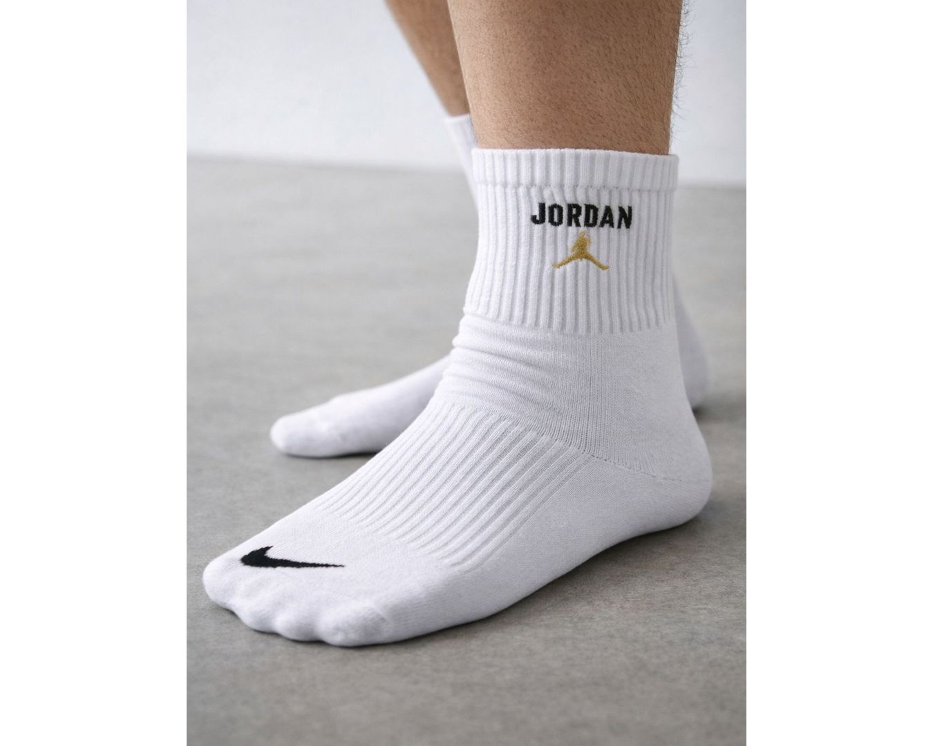 MEIA JORDAN NIKE CANO LONGO - BRANCO