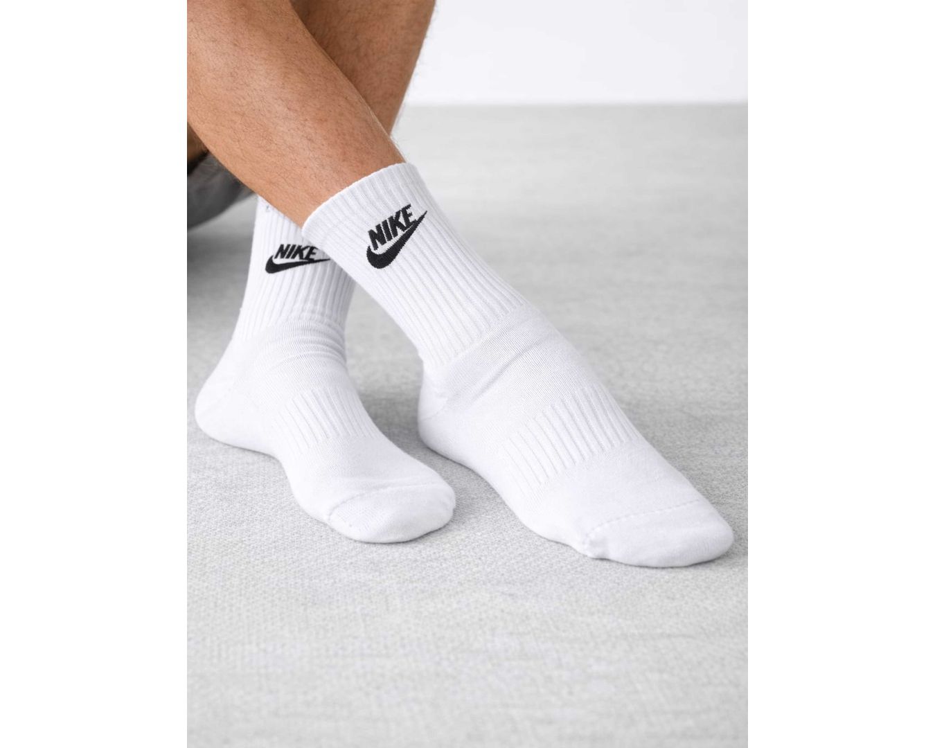 MEIA NIKE CANO LONGO - BRANCO