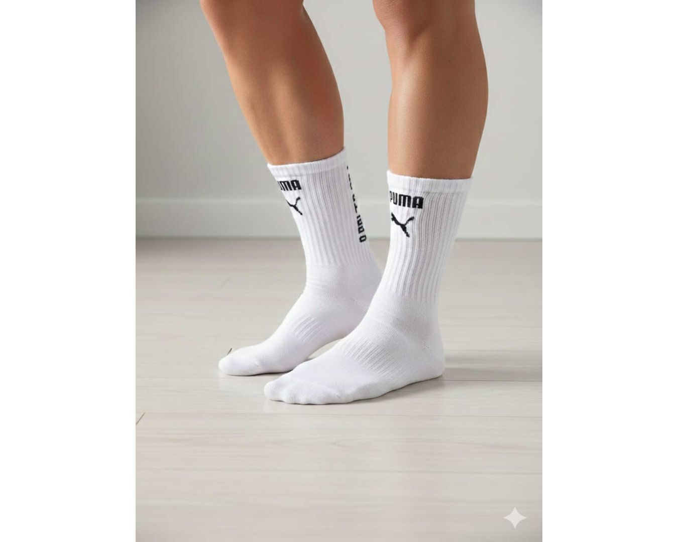 MEIA PUMA CANO LONGO - BRANCO