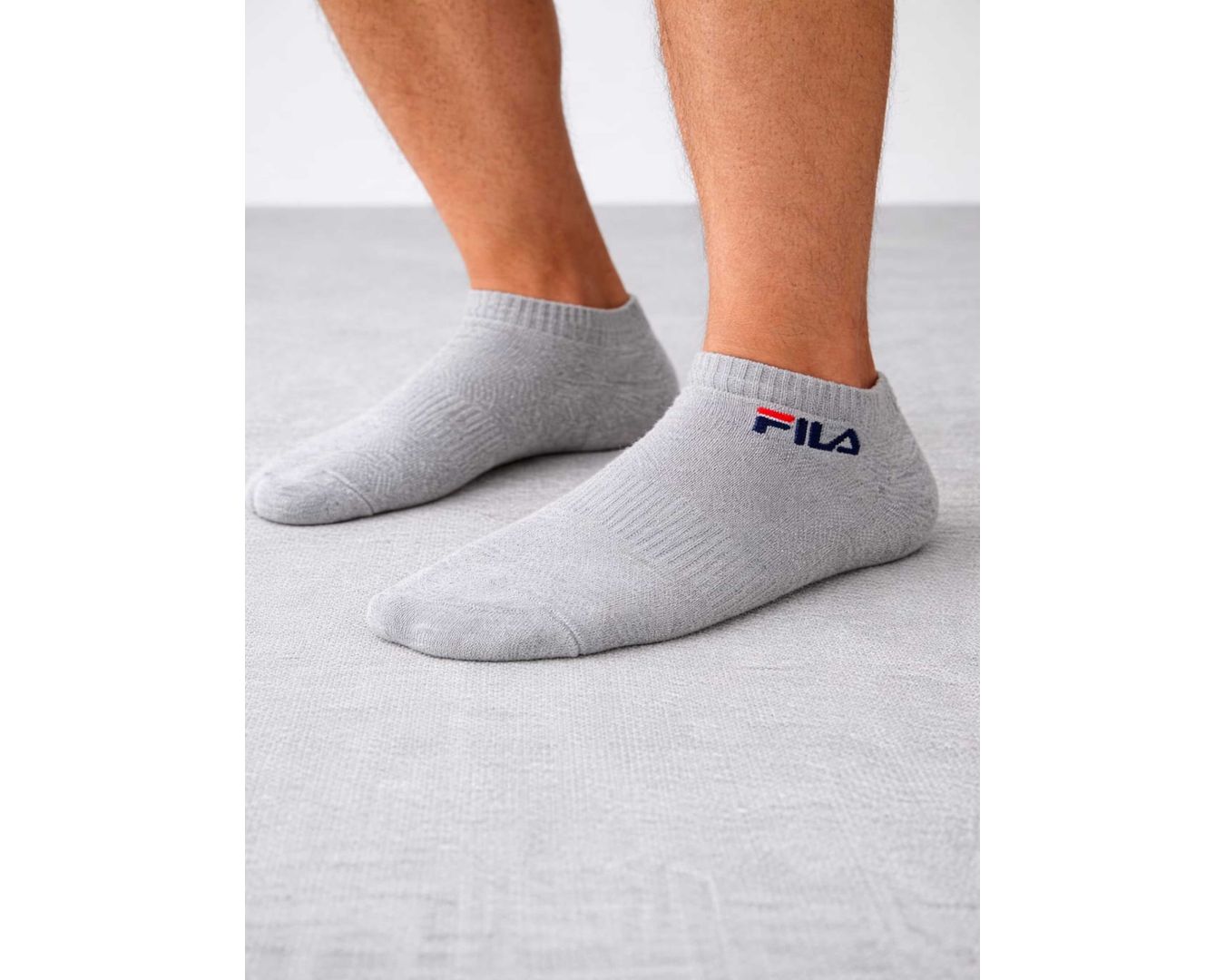 MEIA FILA KIT 3 PEÇAS - CINZA