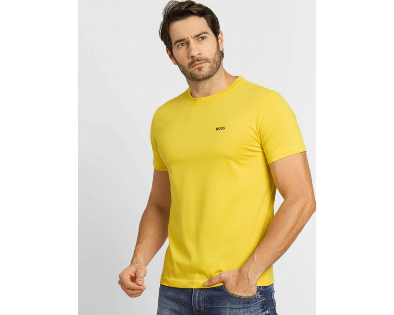 Camiseta Hugo Boss - Amarela