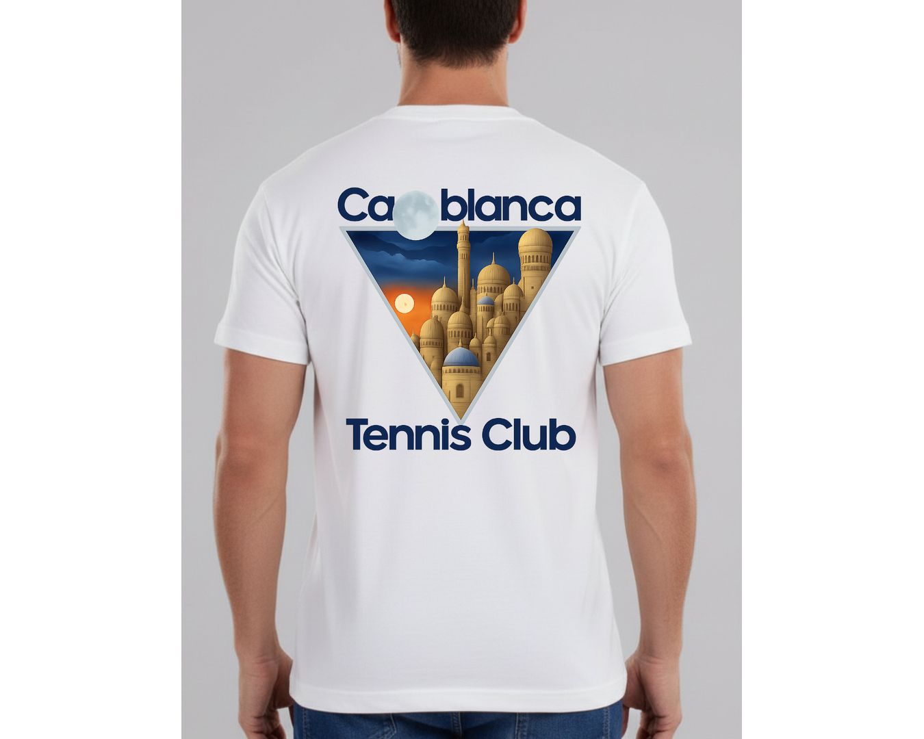 Camiseta Casablanca - Branca - Chinesa Encorpada 