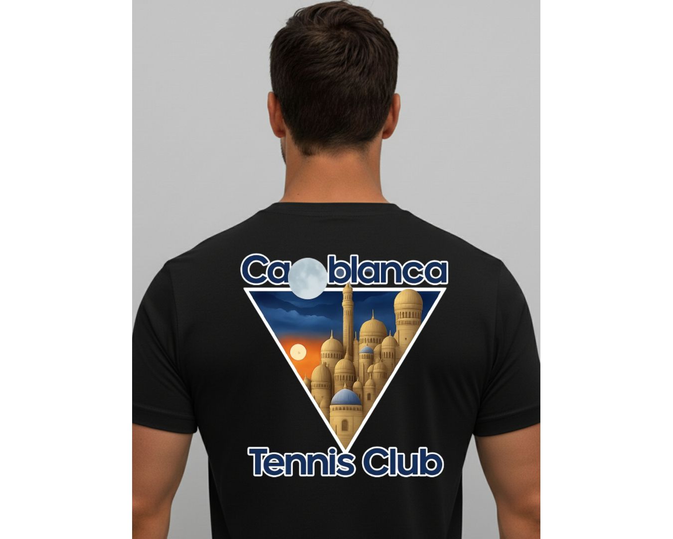 Camiseta Casablanca - Preta - Chinesa Encorpada 