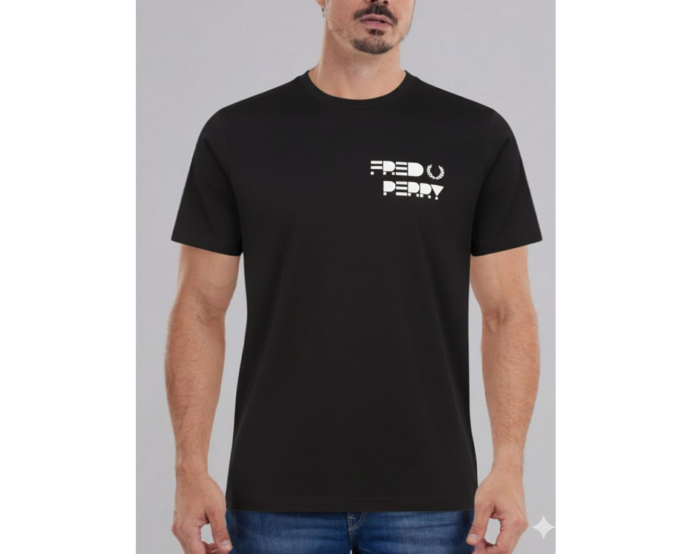 Camiseta Fred Perry - Preto - Egípcia