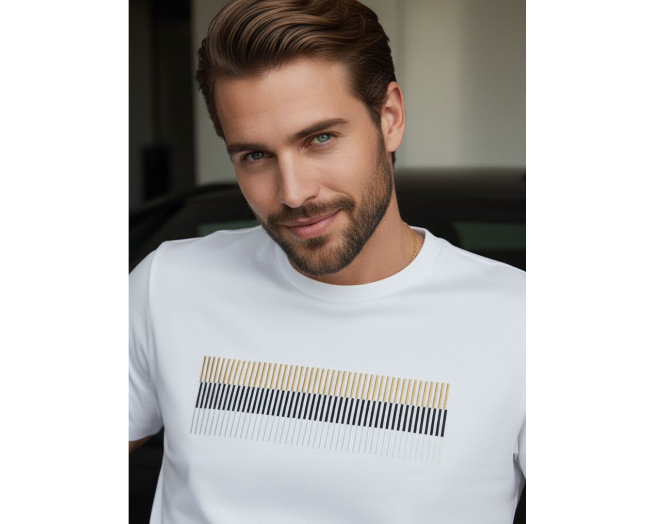 CAMISETA HUGO BOSS - BRANCA