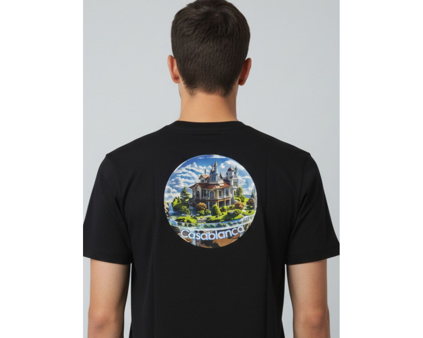 Camiseta Casa Blanca Preta