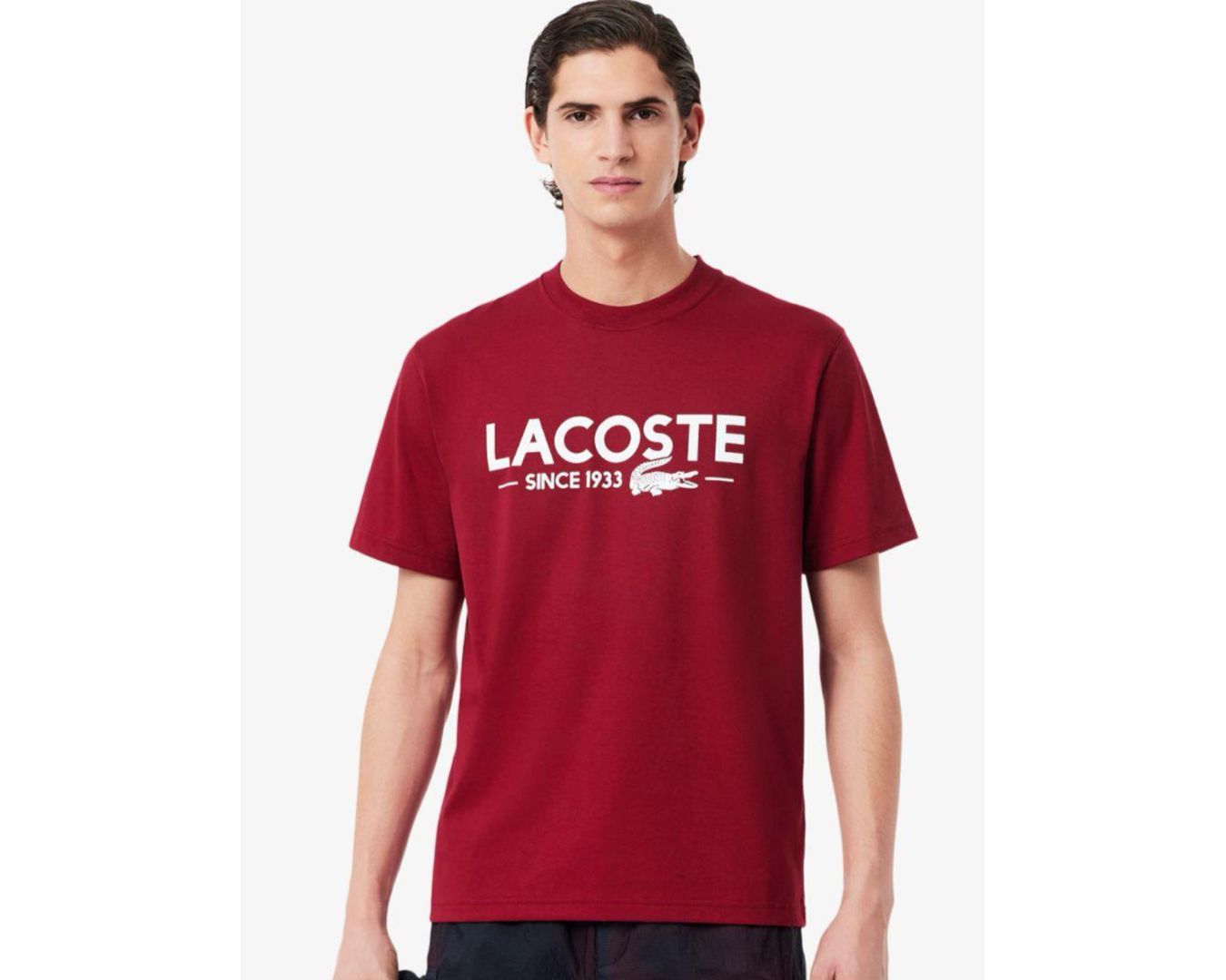 Camiseta Lacoste - Vermelho