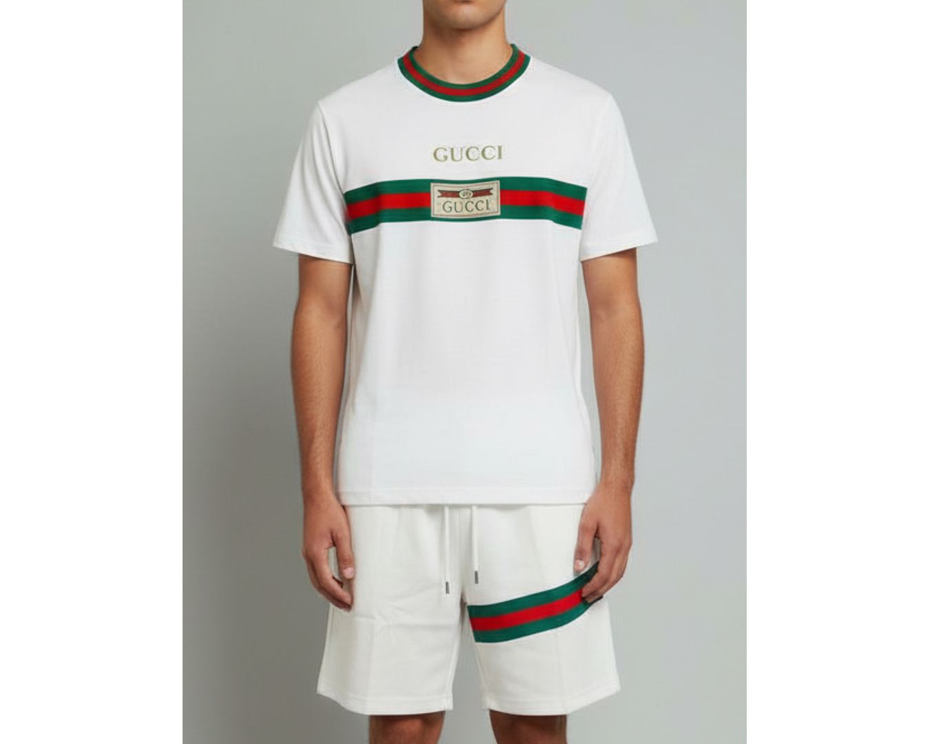 CONJUNTO GUCCI - BRANCO 