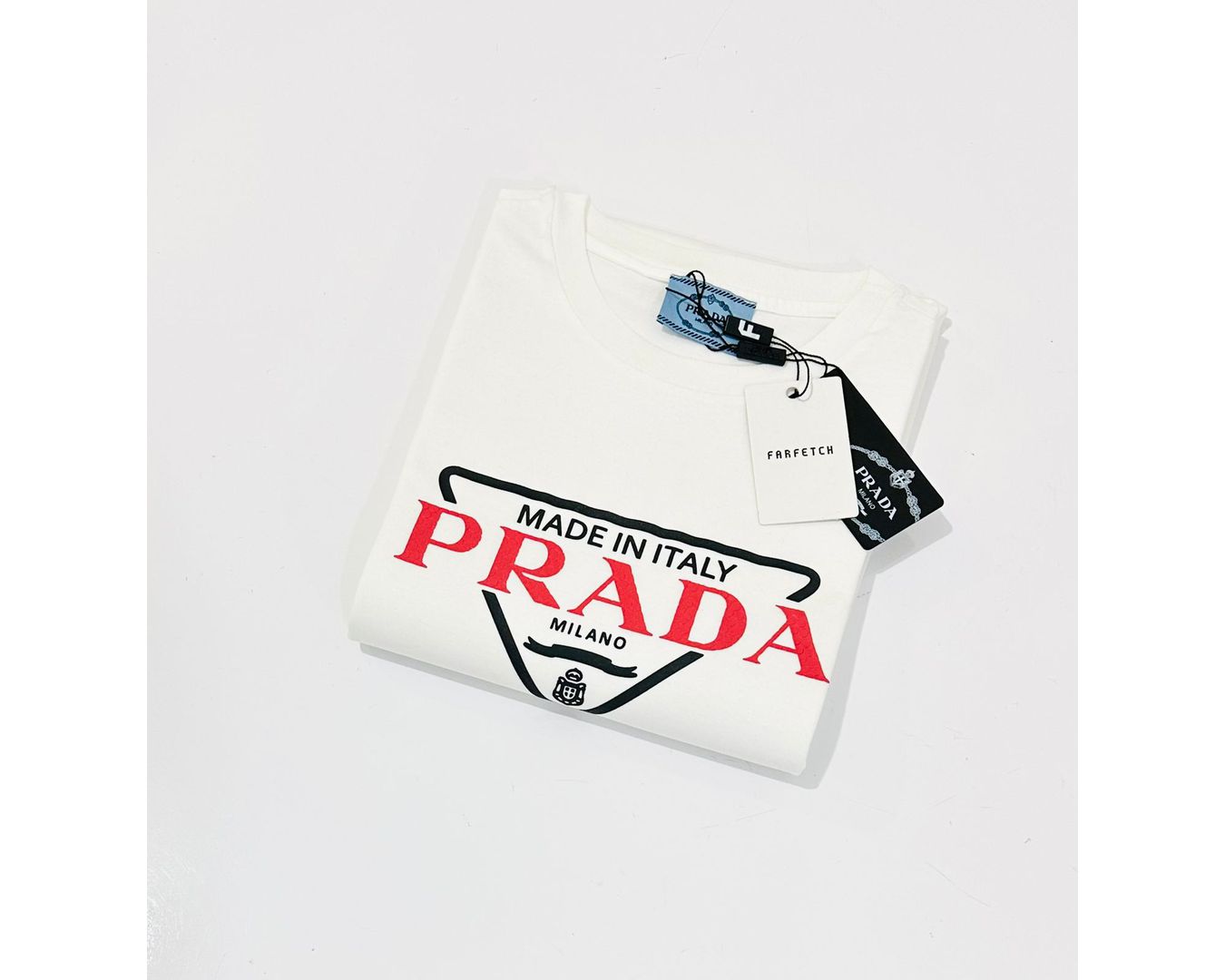 CAMISETA PRADA ALGODÃO TURCO