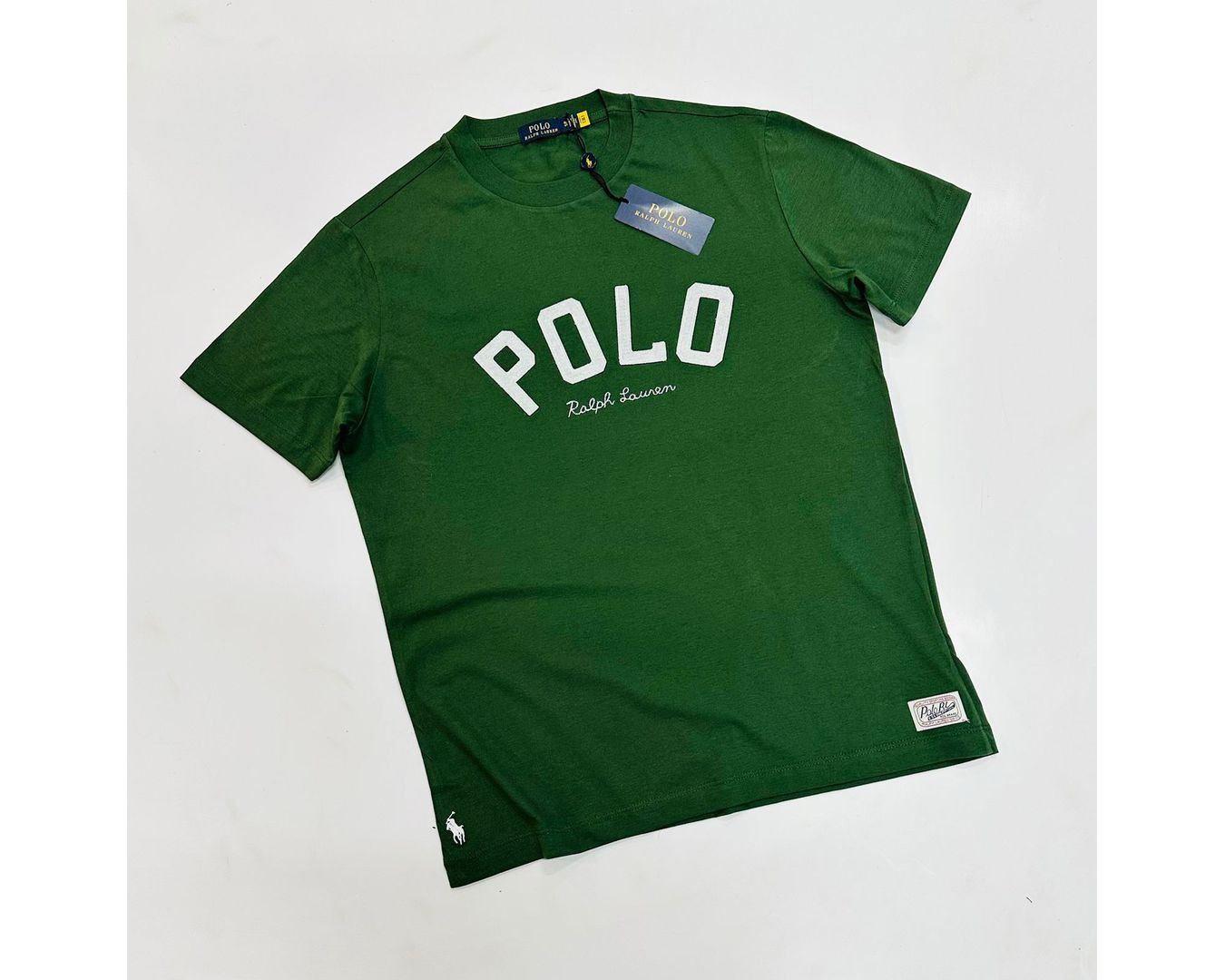 CAMISETA RALPH LAUREN VERDE MUSGO