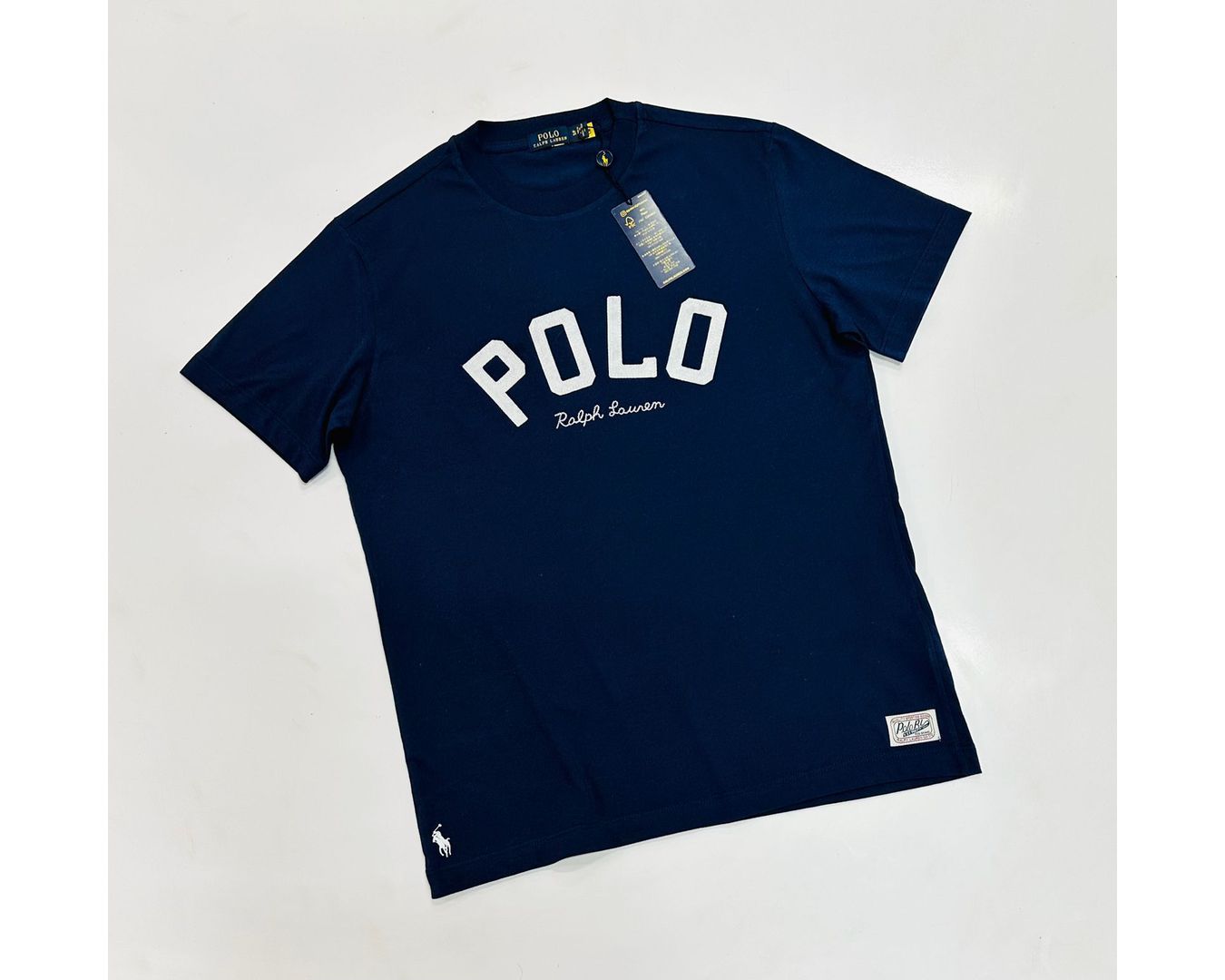 CAMISETA RALPH LAUREN AZUL MARINHO