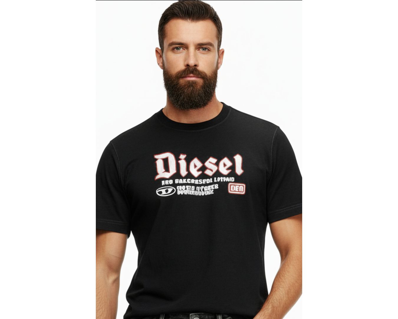Camiseta Diesel - Preta 