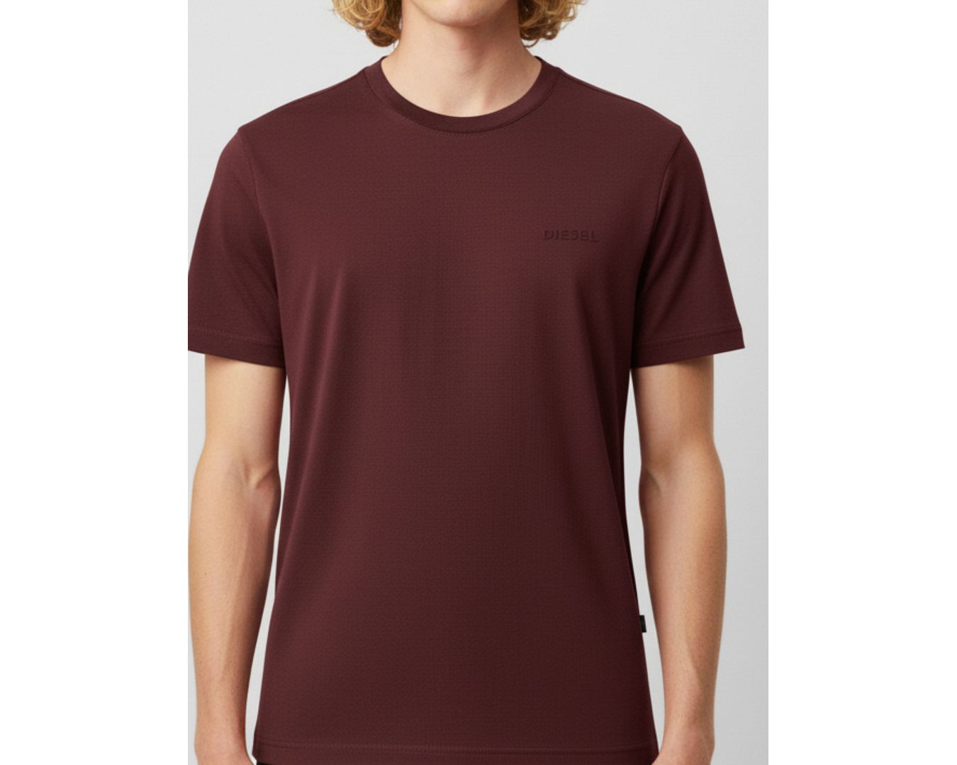 Camiseta Básica Diesel - Vermelho 