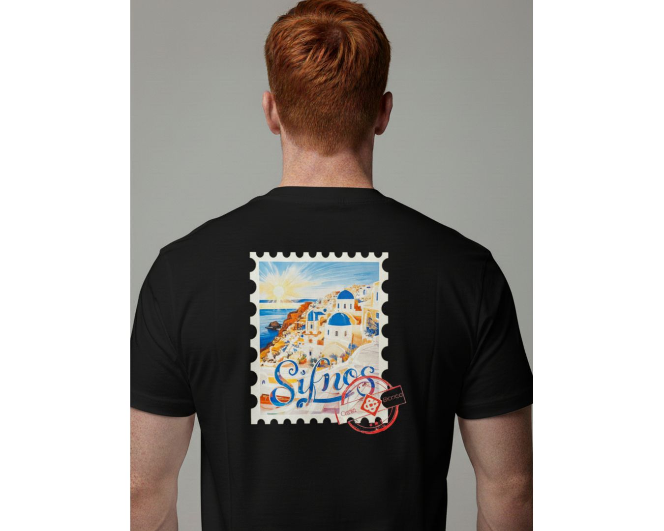 Camiseta Casa Blanca Sifnos - Preta 