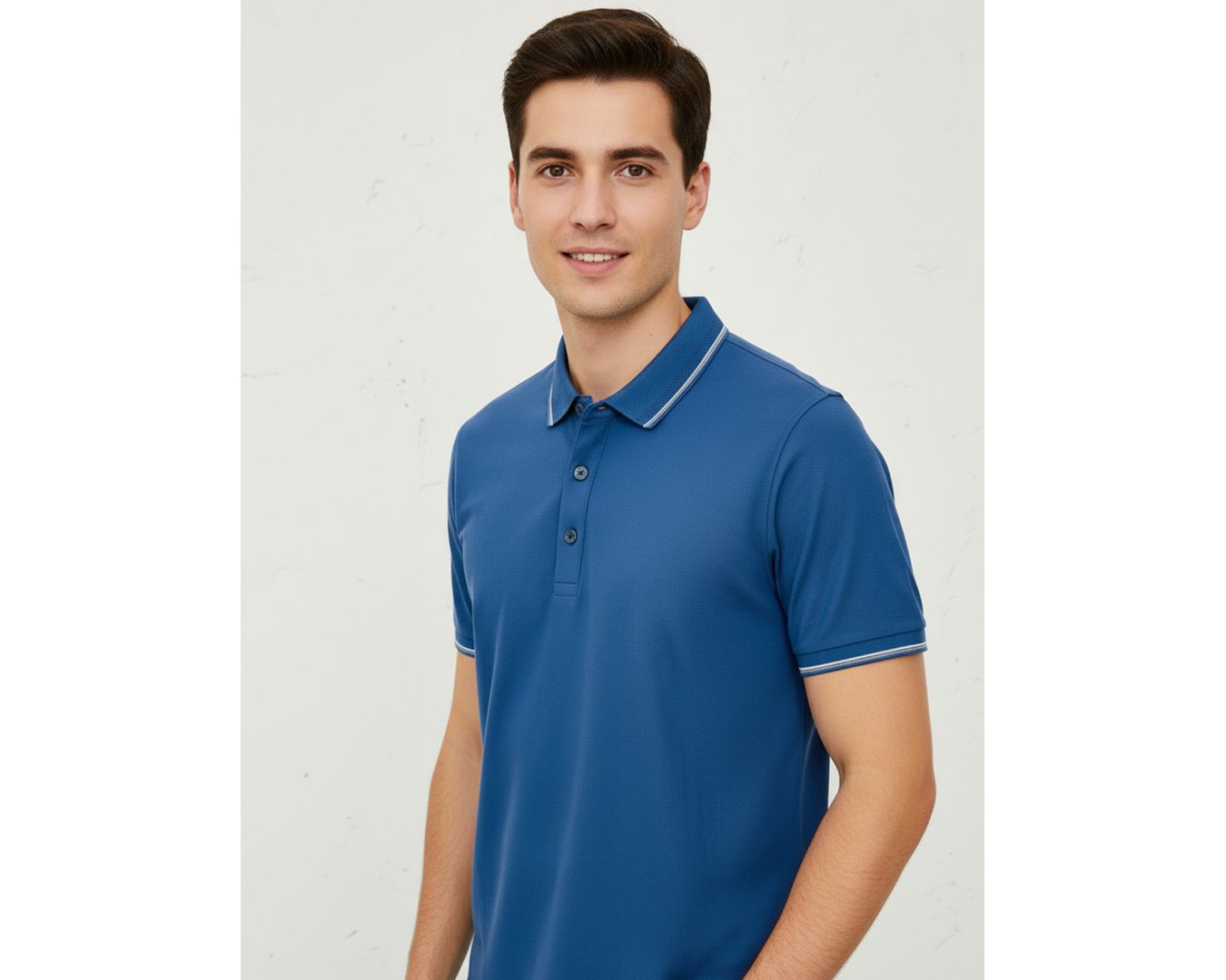 Gola Polo Poliamida Chinesa - Azul Celeste