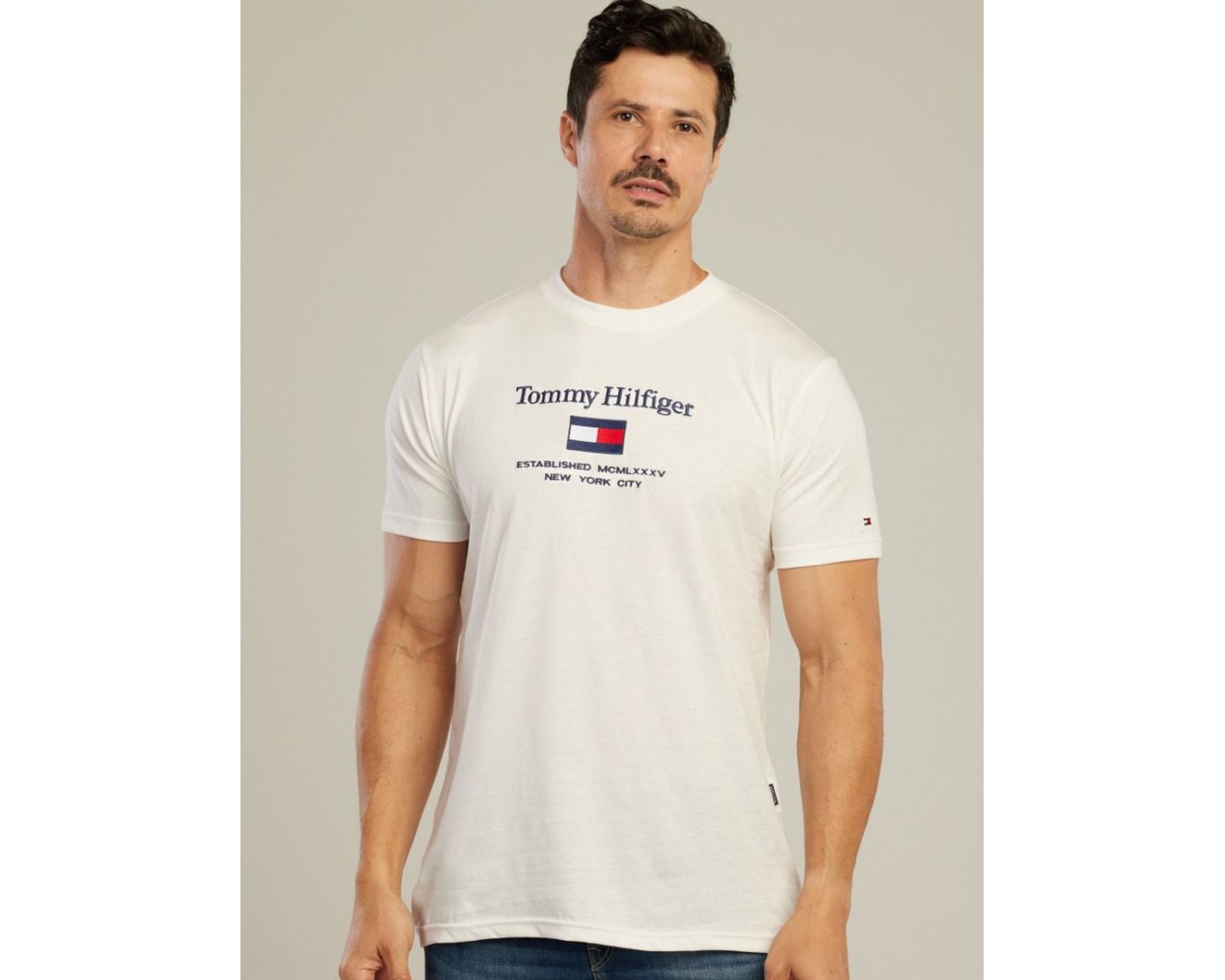 Camiseta Tommy Hilfiger - Branca