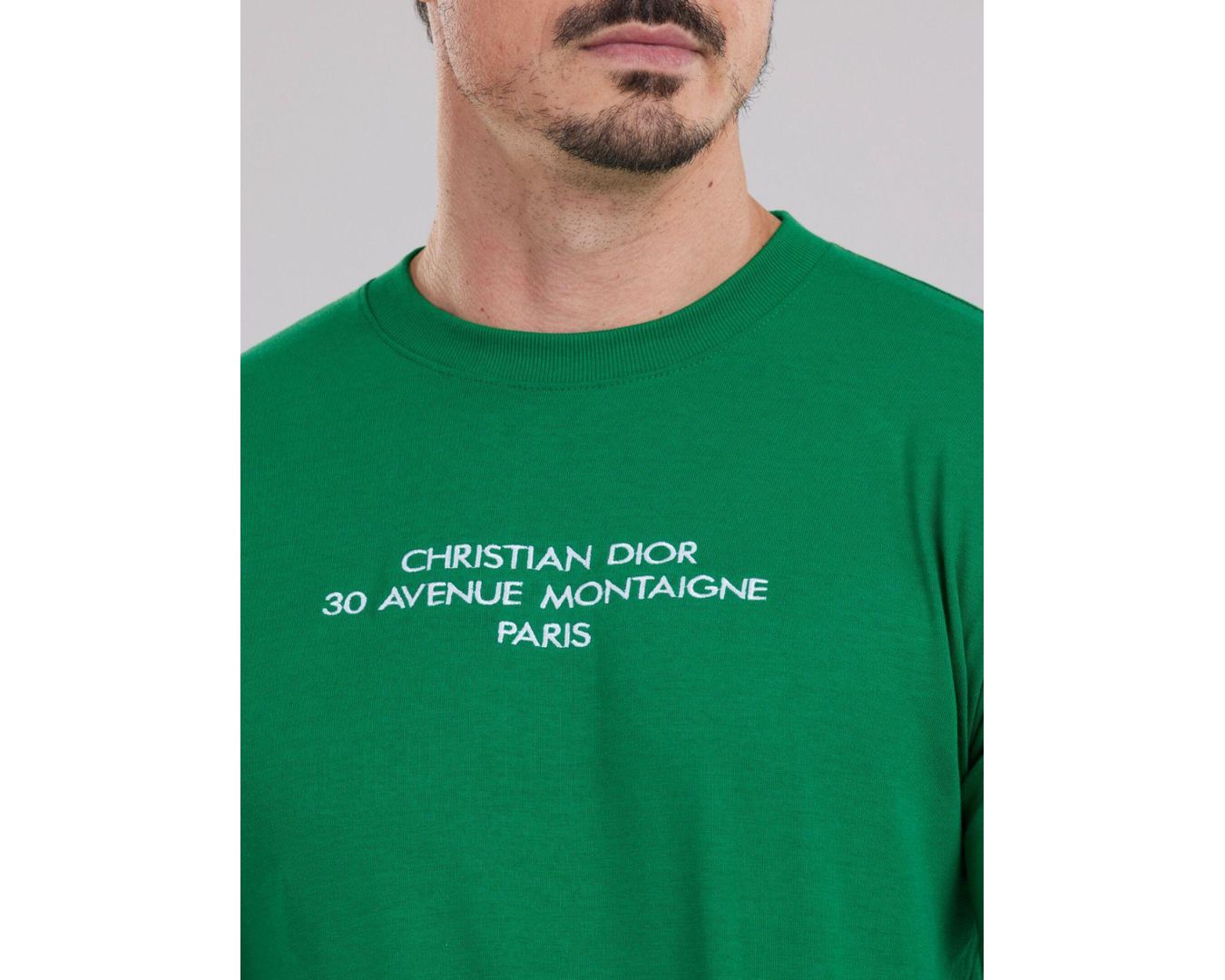 Camiseta Dior - Verde Bandeira