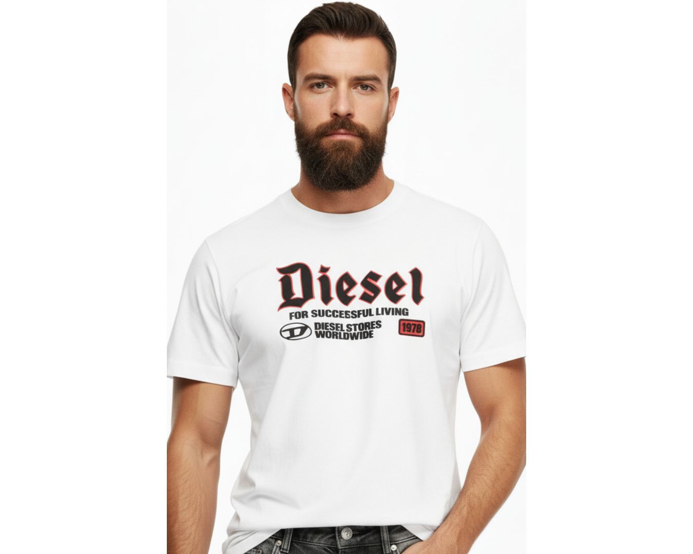 Camiseta Diesel - Branca