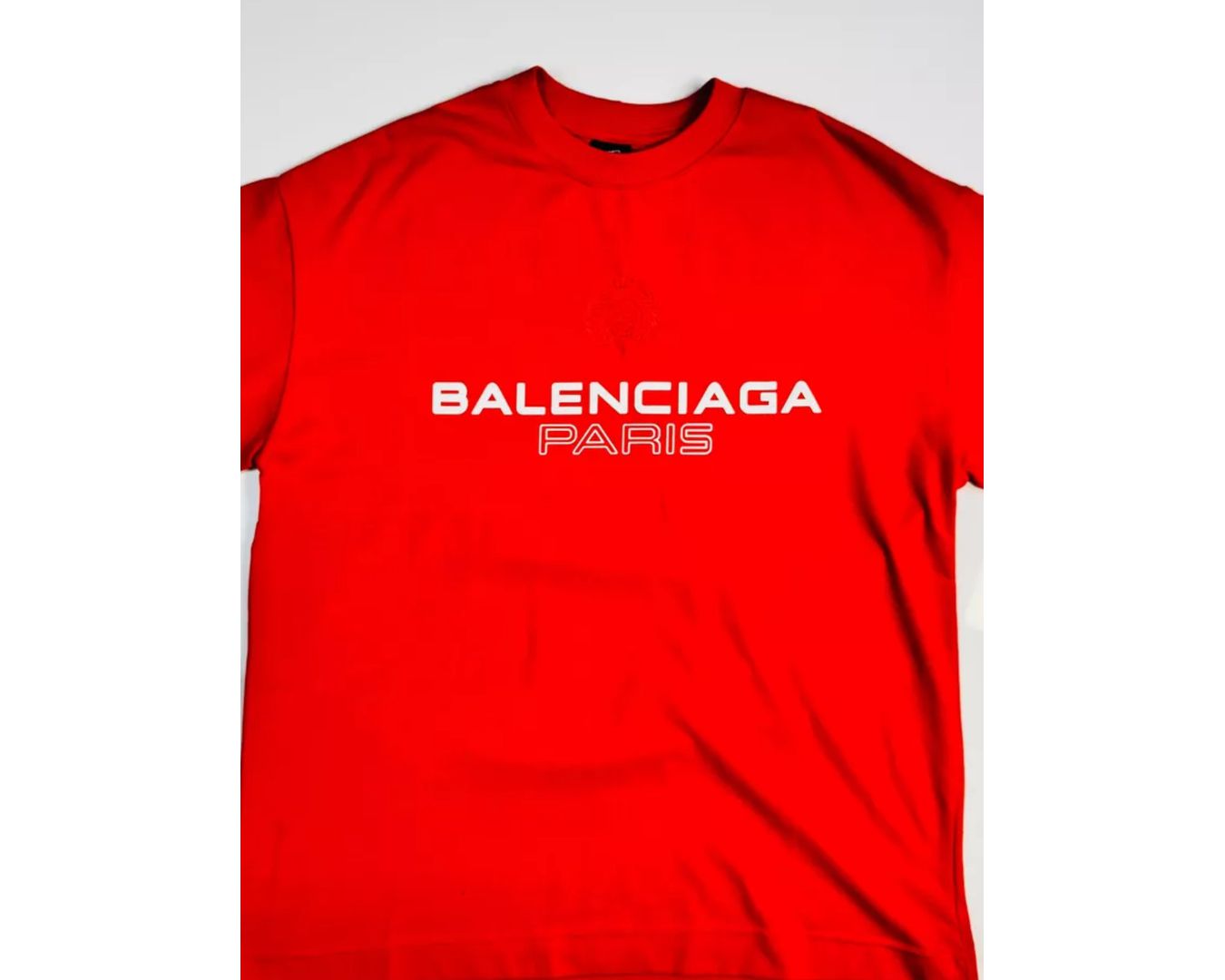 Camiseta Balenciaga Oversized - Vermelha - Malhão